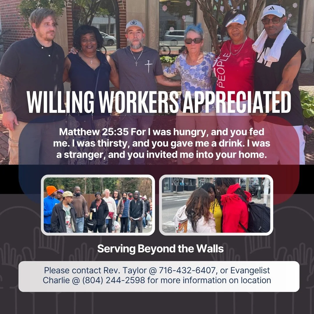 Willing workers are always appreciated. 🤍
Serving beyond the walls means showing God&rsquo;s love in action through compassion, kindness, and care for others. Thank you to everyone who gives their time, hands, and heart to make a difference in the c