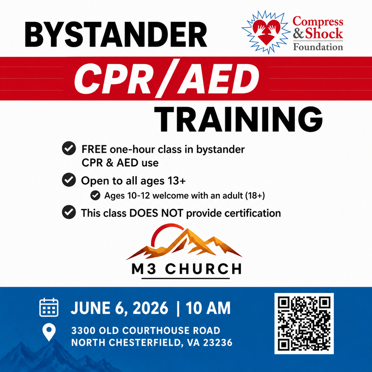 CPR/AED training class