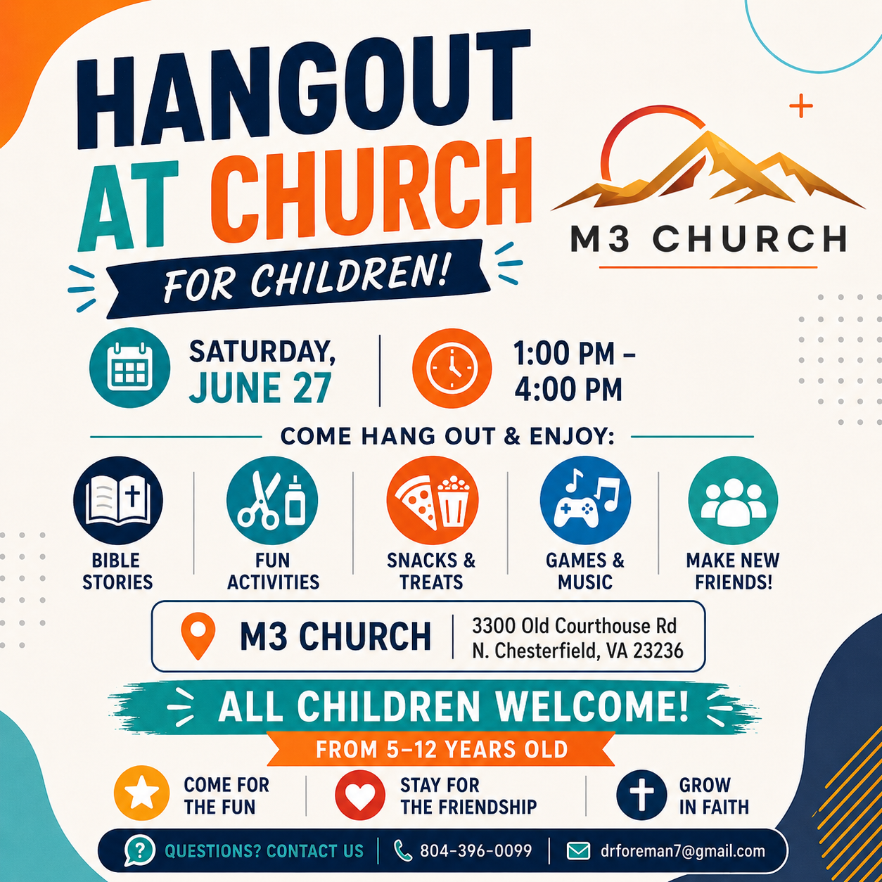Hangout at church