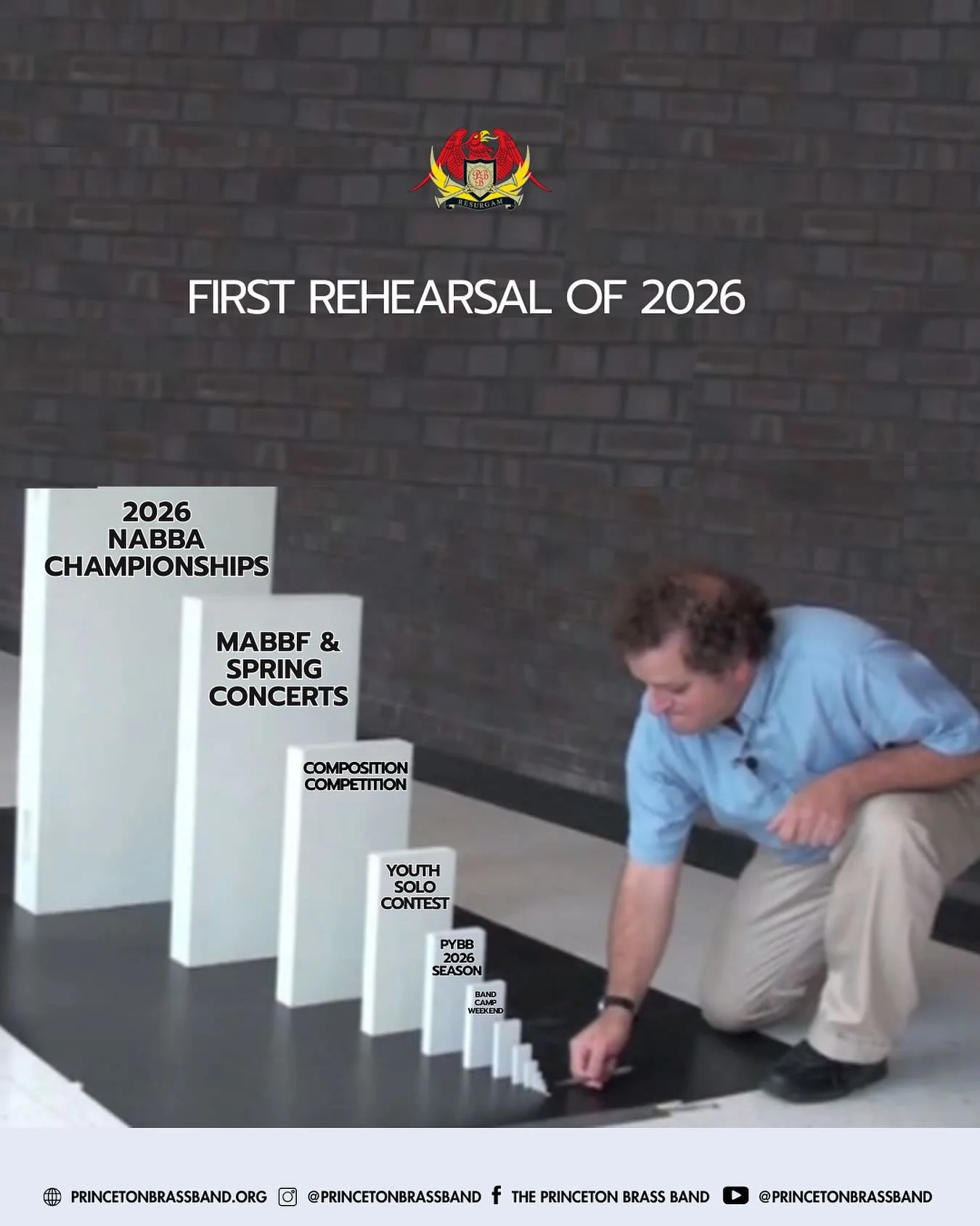It&rsquo;s all falling into place ✨!

🕛 PBB is excited to have our first rehearsal of 2026 tonight. With a number of performances and events coming up in just a few weeks, there&rsquo;s a lot to prepare for!

🔗 To see what the band has in store for