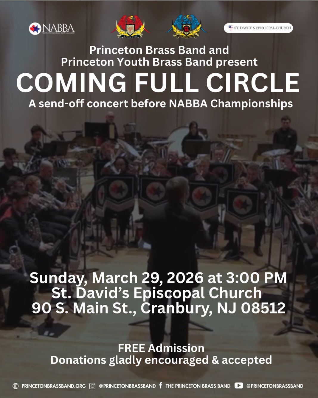 It&rsquo;s time for a program reveal 🤯
Tomorrow is the last chance you have to come see the band live before the @nabbabands_ championship competition in two weeks! Come hear us play both the set test piece and our own choice test piece, as well as 