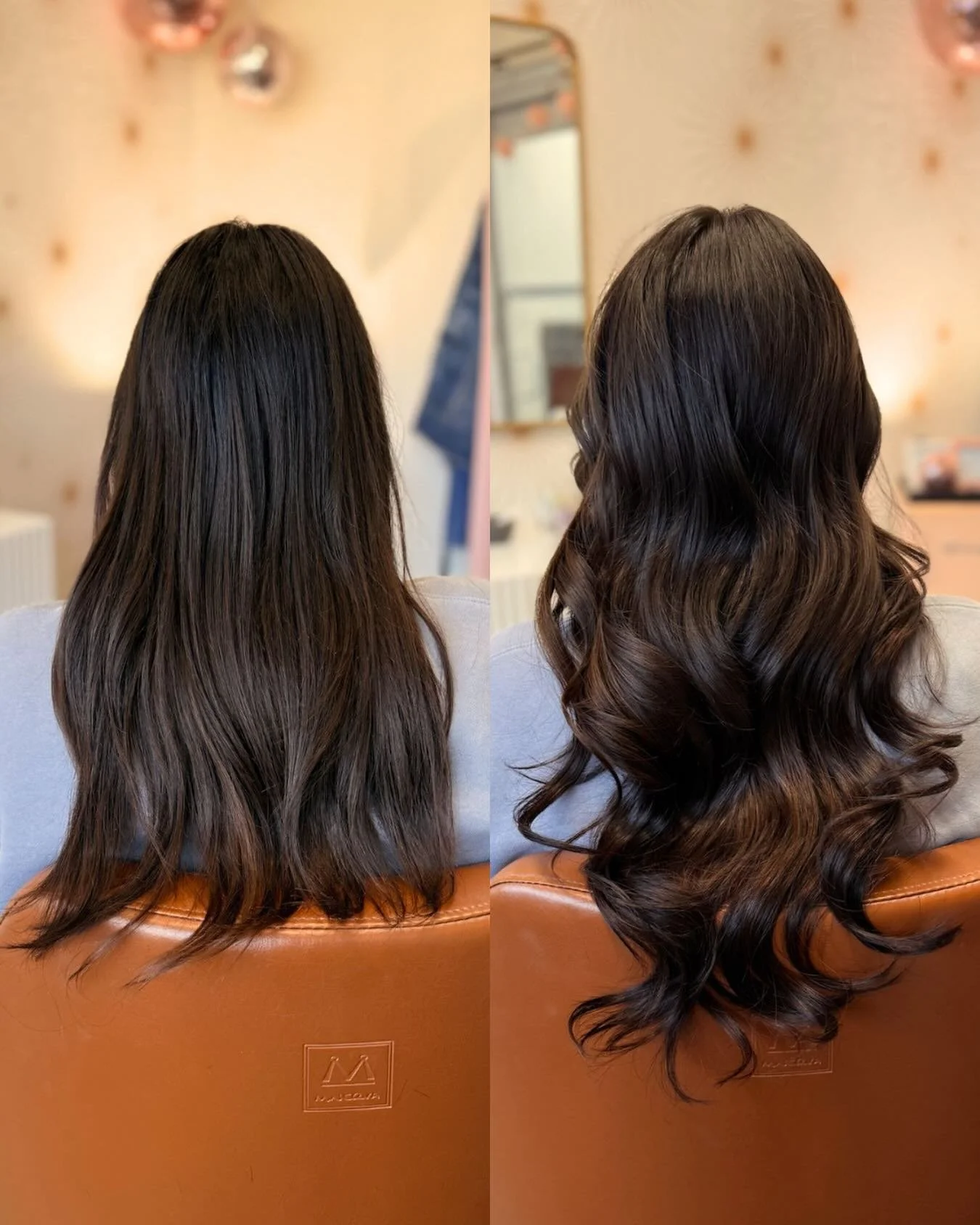 Drooling over this after 🤤✨

A little added length, a lot of fullness, and those soft, voluminous old Hollywood waves to bring it all together 💛

#perkbeautybar #twincitieshair #handtiedextensions #seamlessextensions #glamwaves