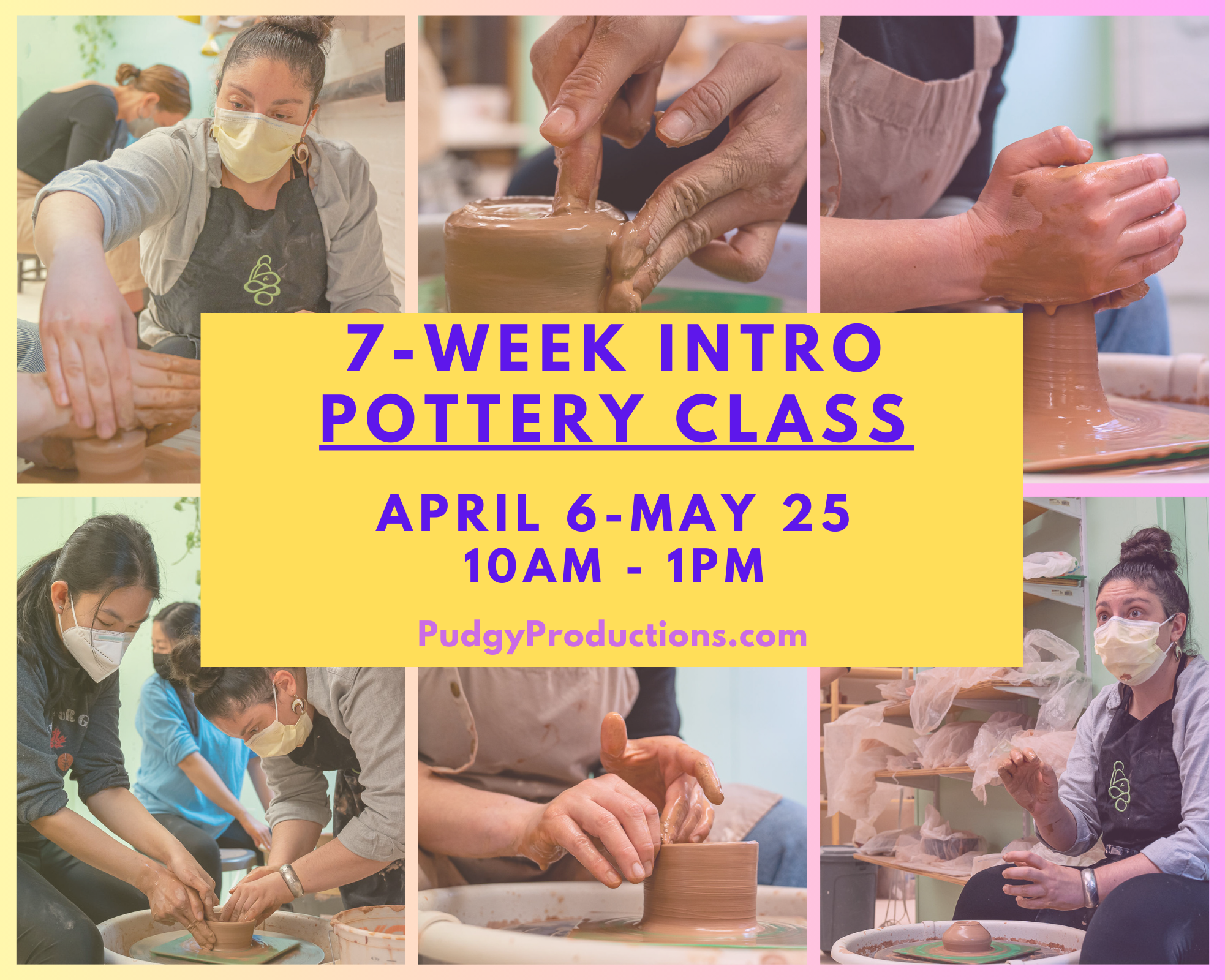 7-Week Intro to Pottery Class