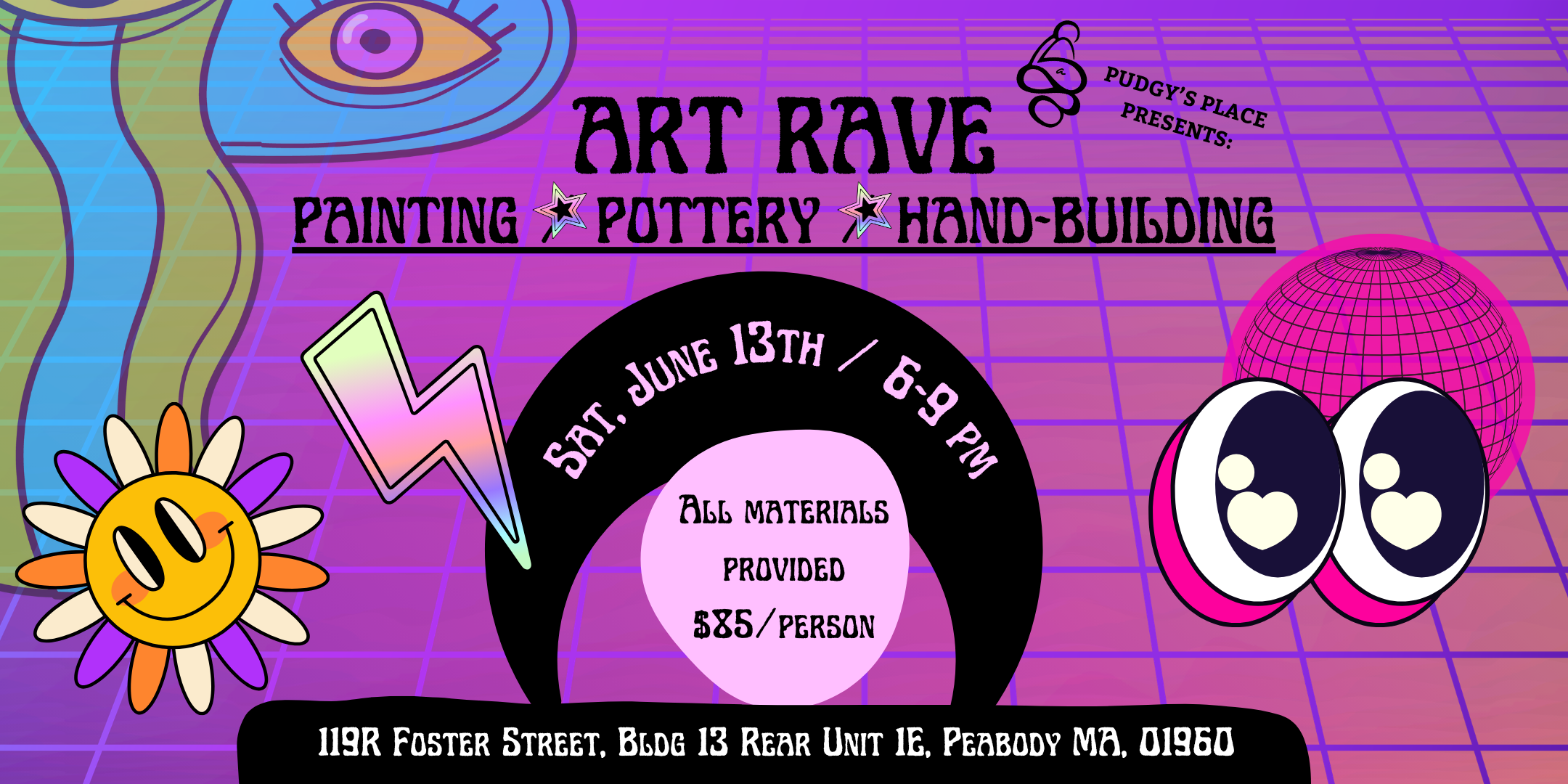 ART RAVE - Pottery, Painting, &amp; Polaroids! (6/13; 6-9pm) Craft Art Night!
