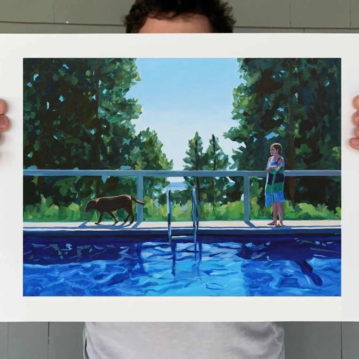 "Pool Party" Print