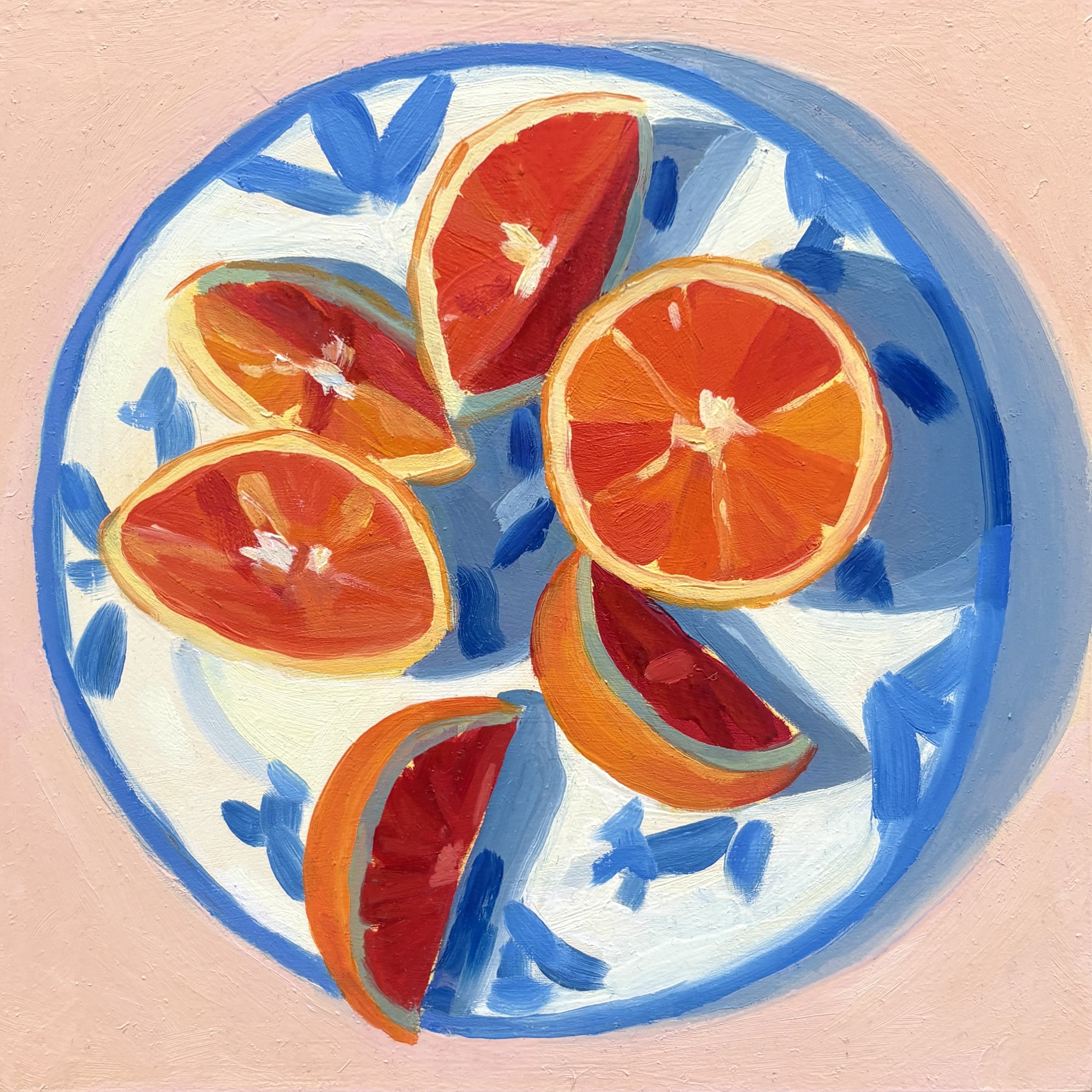 SLICE |  oil on wood panel | 8” x 8”      