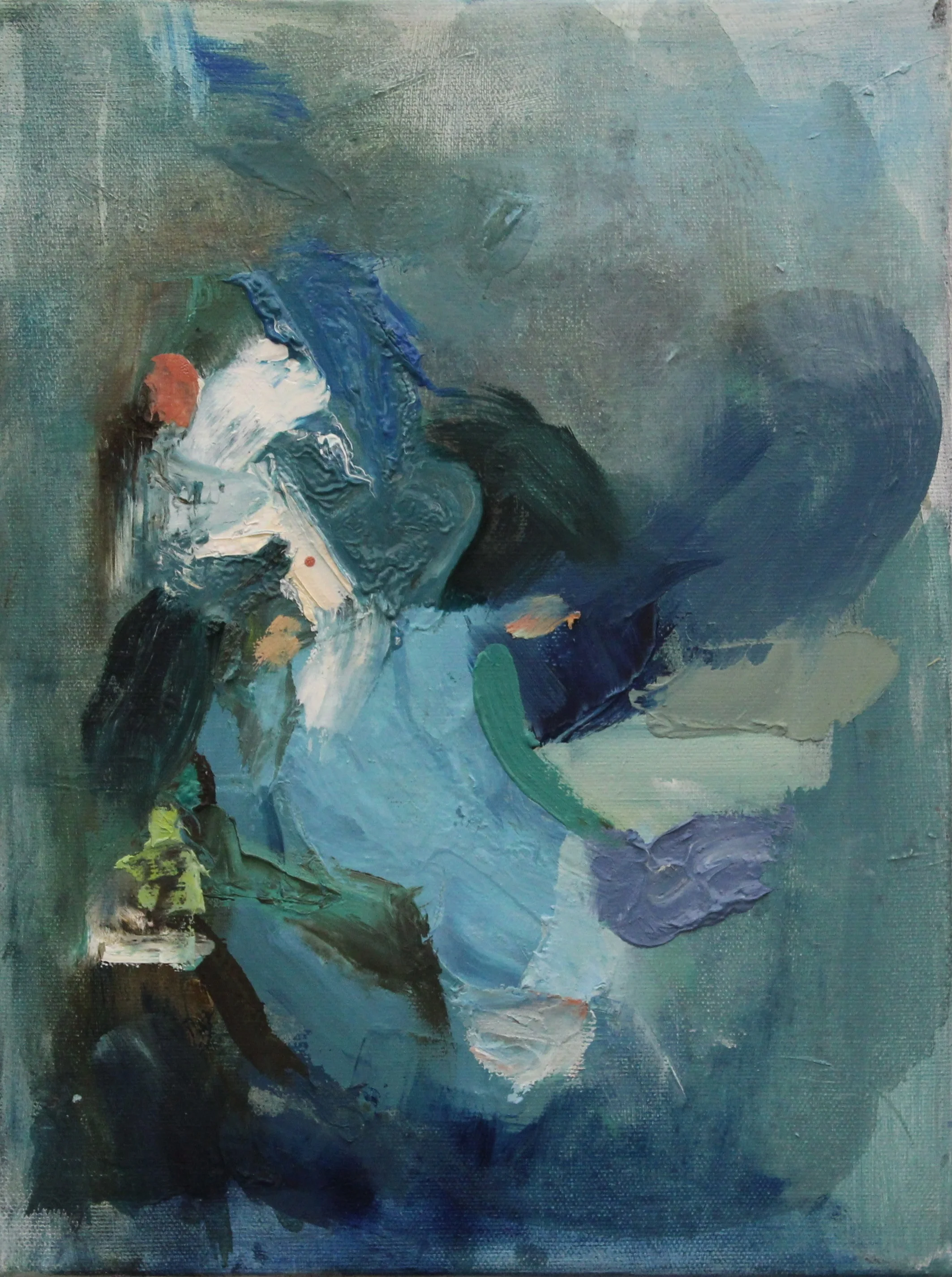 CLOWN oil on canvas 11” x 14” 2014