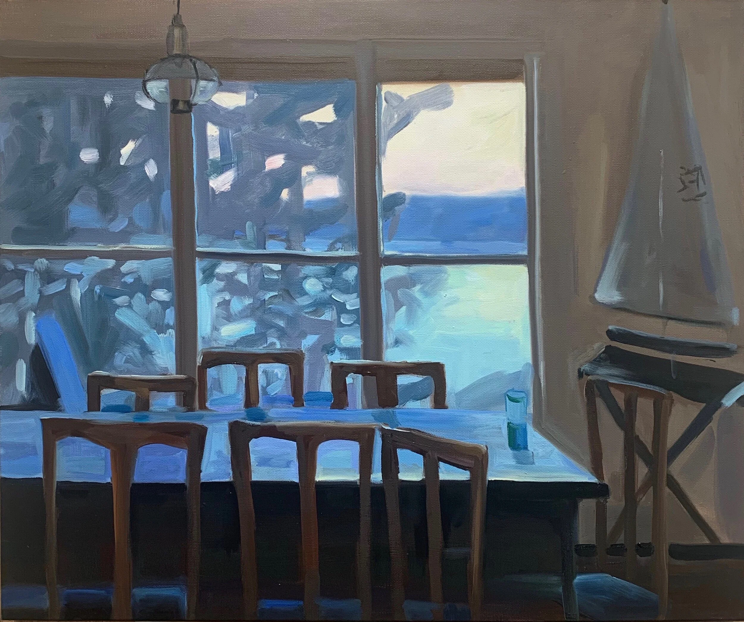 LAST LIGHT oil on canvas 20” x 24” 2019