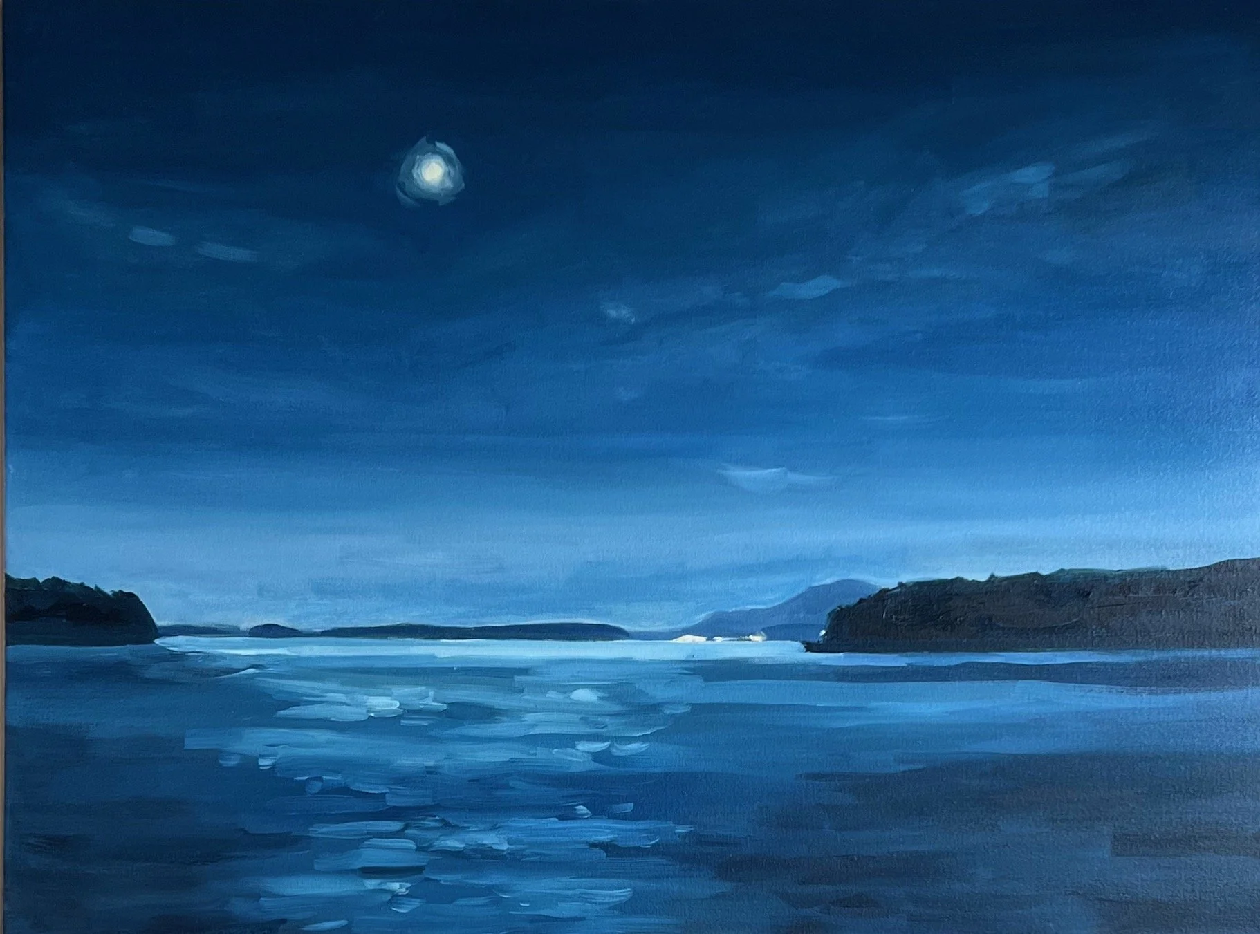 NIGHTWATCH | oil on canvas | 30” x 40”