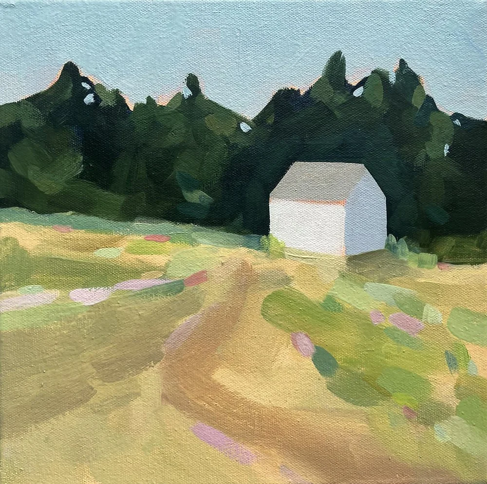 FOLLOW THE PATH | oil on canvas | 10” x 10”