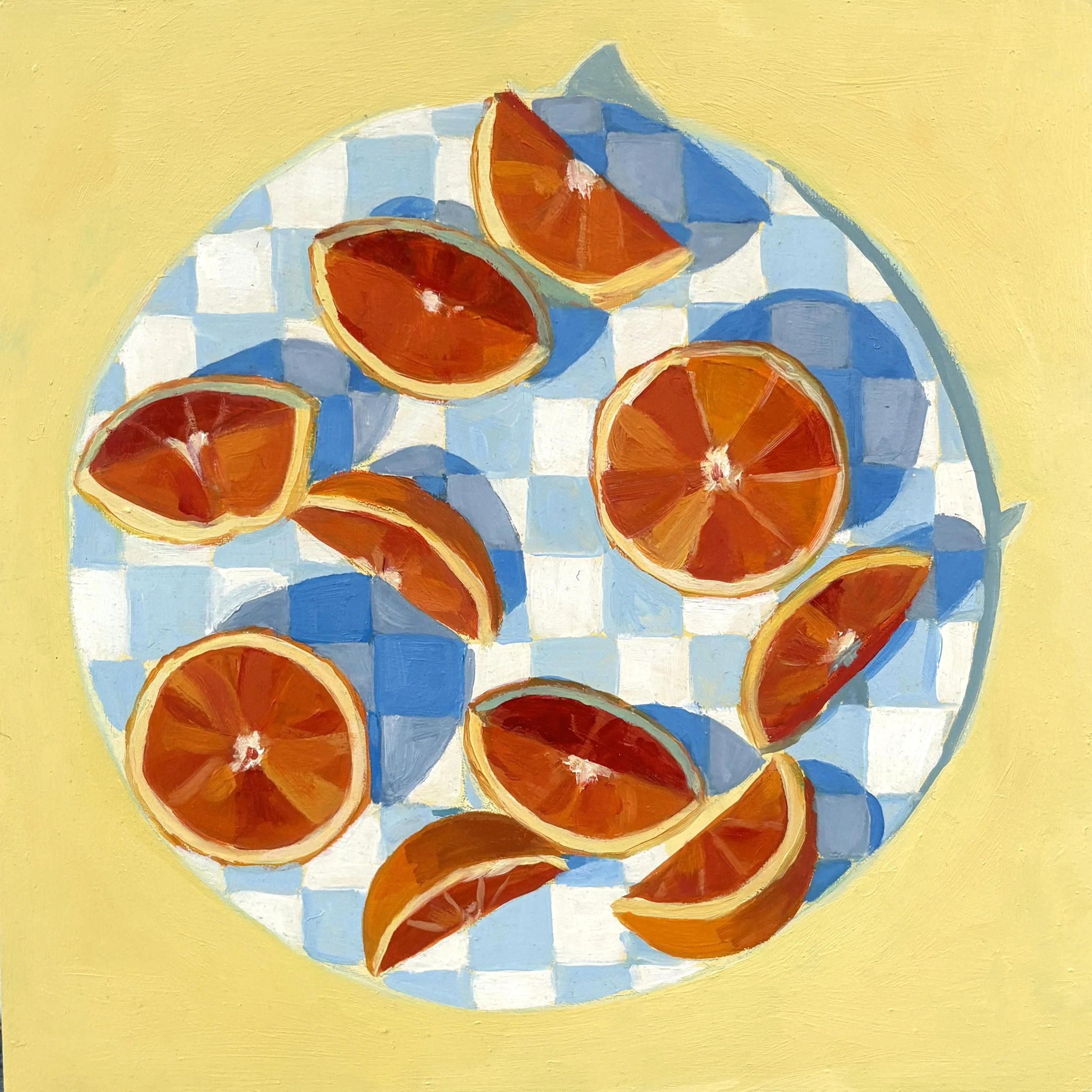 SPRITZ |  oil on wood panel | 12” x 12”      