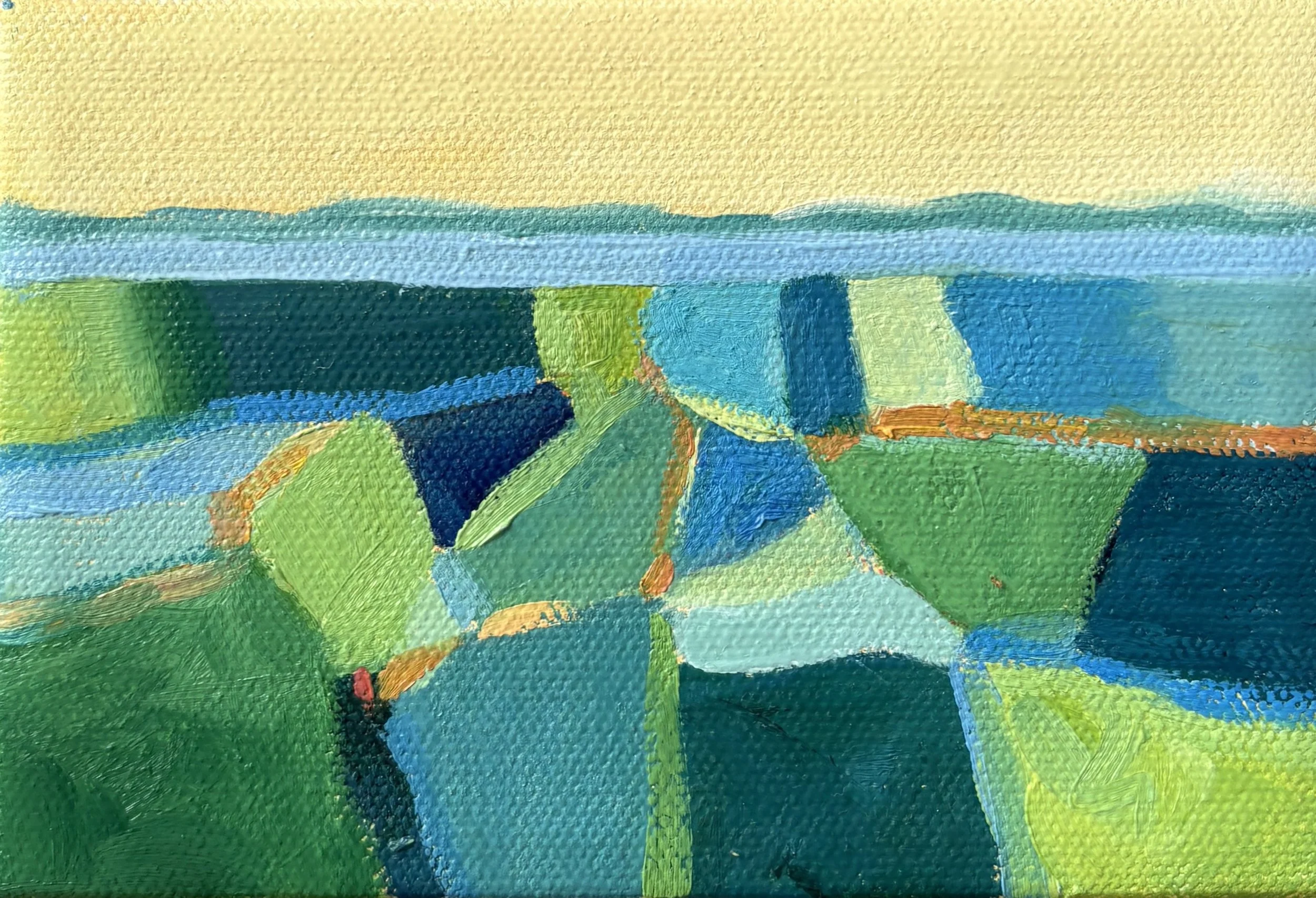 Turning Point / 4" x 6" / Oil on Canvas