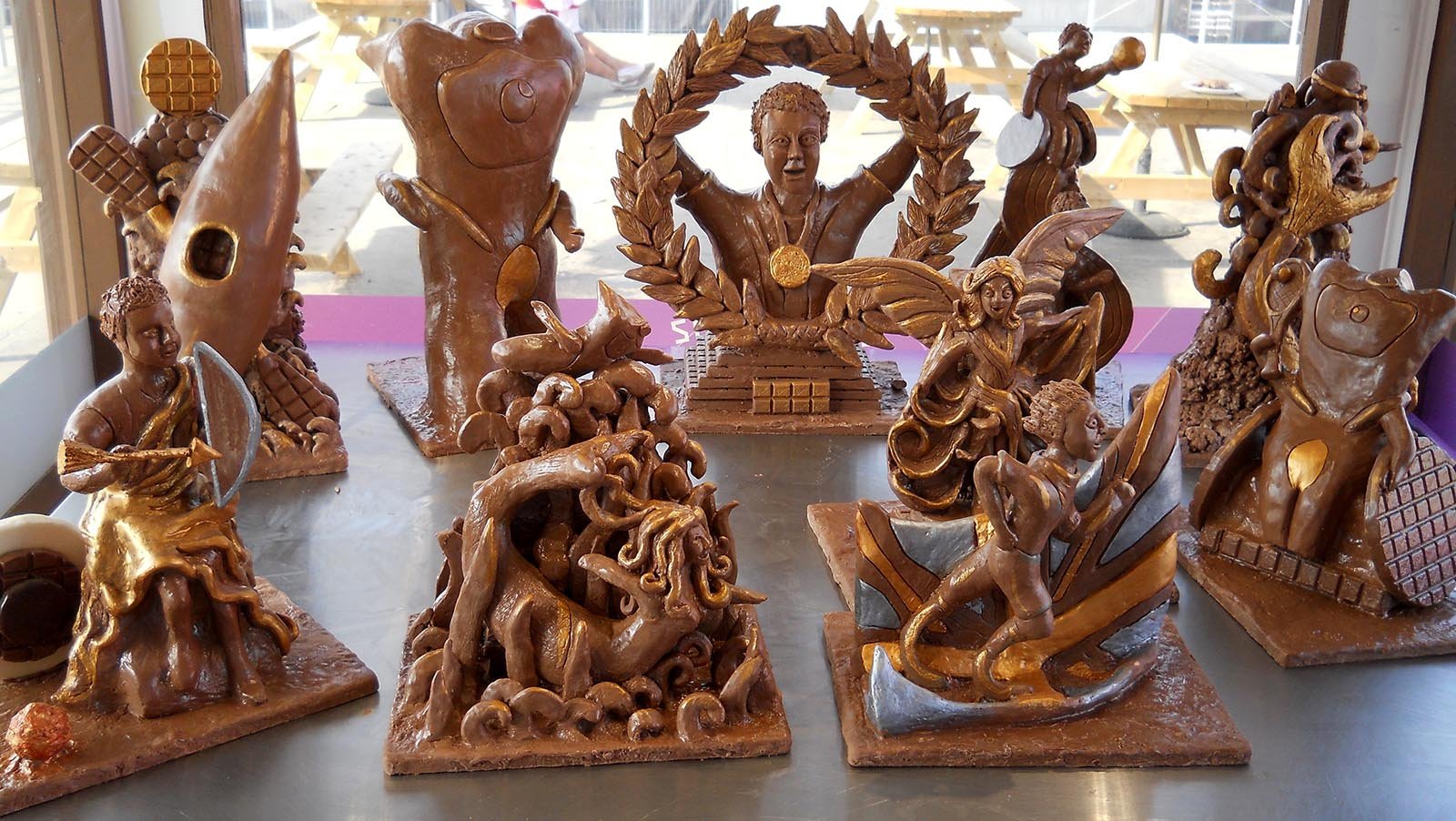 Chocolate Sculpting with Food is Art