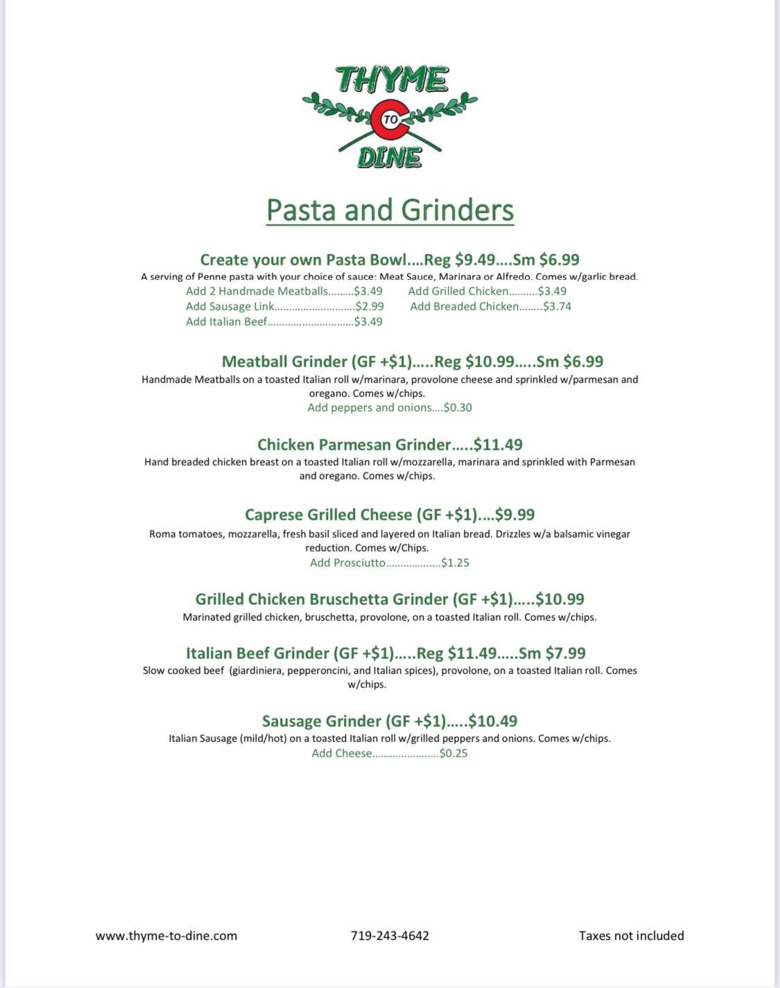 Thyme to Dine Food Truck — Mash Mechanix Brewing Co