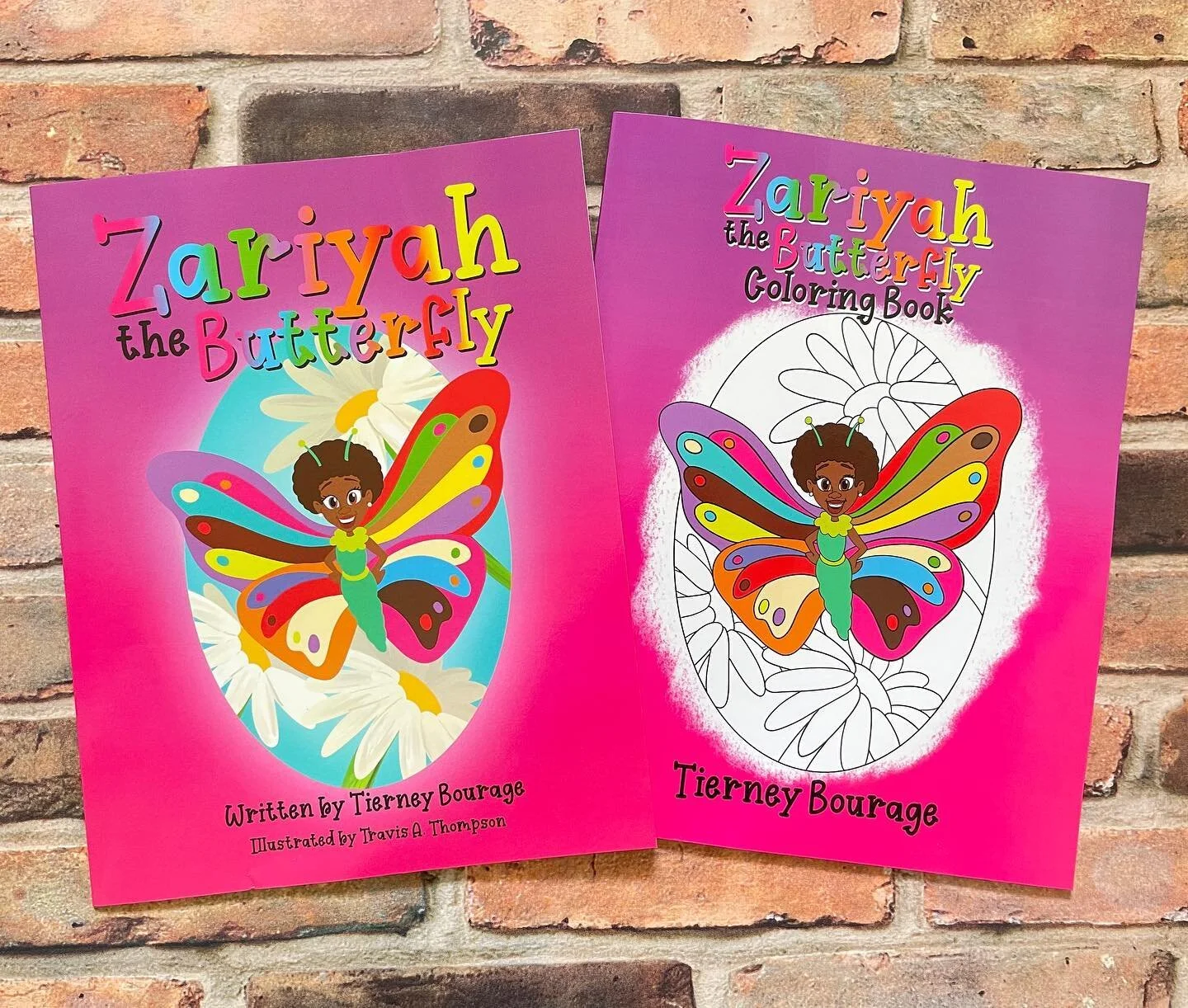 Received another book I illustrated today and this one is very special. &ldquo;Zariyah the Butterfly&rdquo; is by an extraordinary girl name Tierney. Tierney has the nickname &ldquo;Lightning Girl&rdquo; because back in 2010 as she walked home on the