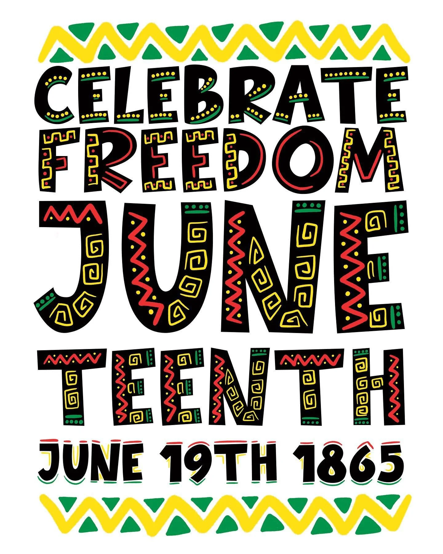 #HappyJuneteenth Everyone! ❤️💚🖤