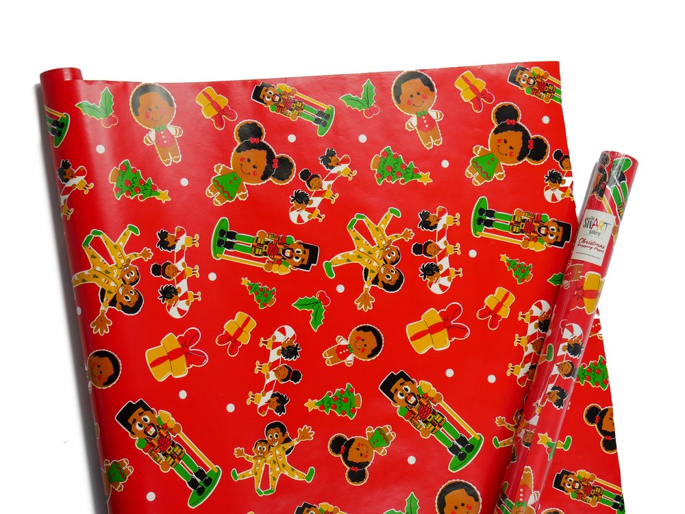 Melanin Queen Princess - Christmas Wrapping Paper – Melanin Outlet