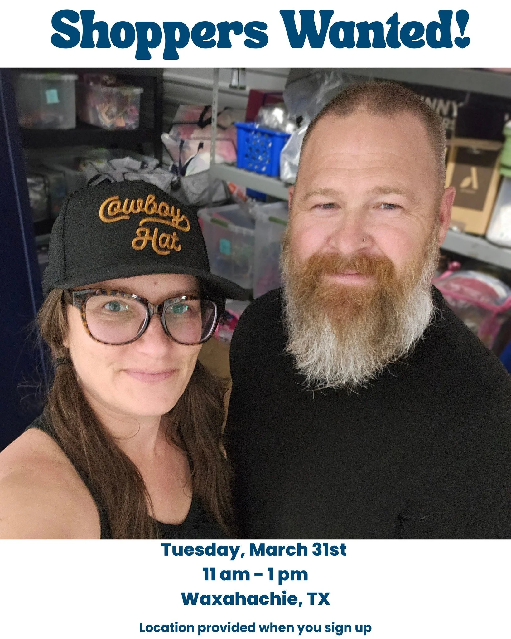 Today we shopped for most of our Warriors! 🛍️💛

Tomorrow, we&rsquo;ll be shopping a little more from 11 AM &ndash; 1 PM before we build Brave Boxes at 4 PM. 📦✨

If you&rsquo;d like to shop alongside Jennifer and be part of this special day, we&rsq