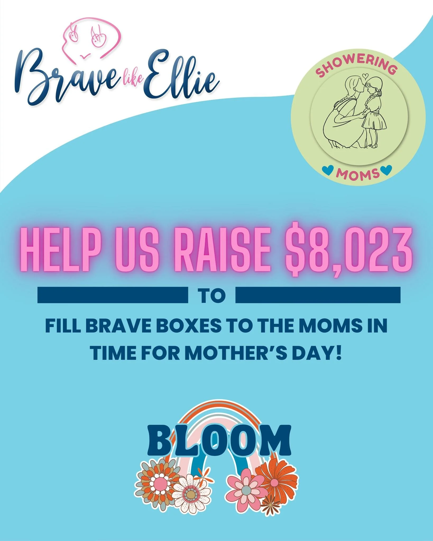 We had an amazing time at our BLOOM Dinner last Saturday as we kicked off our BLOOM season! 💛

Because of this event, we raised $6,977&mdash;we are so grateful for your support!

Next up, we&rsquo;re preparing Mother&rsquo;s Day Brave Boxes. With Mo