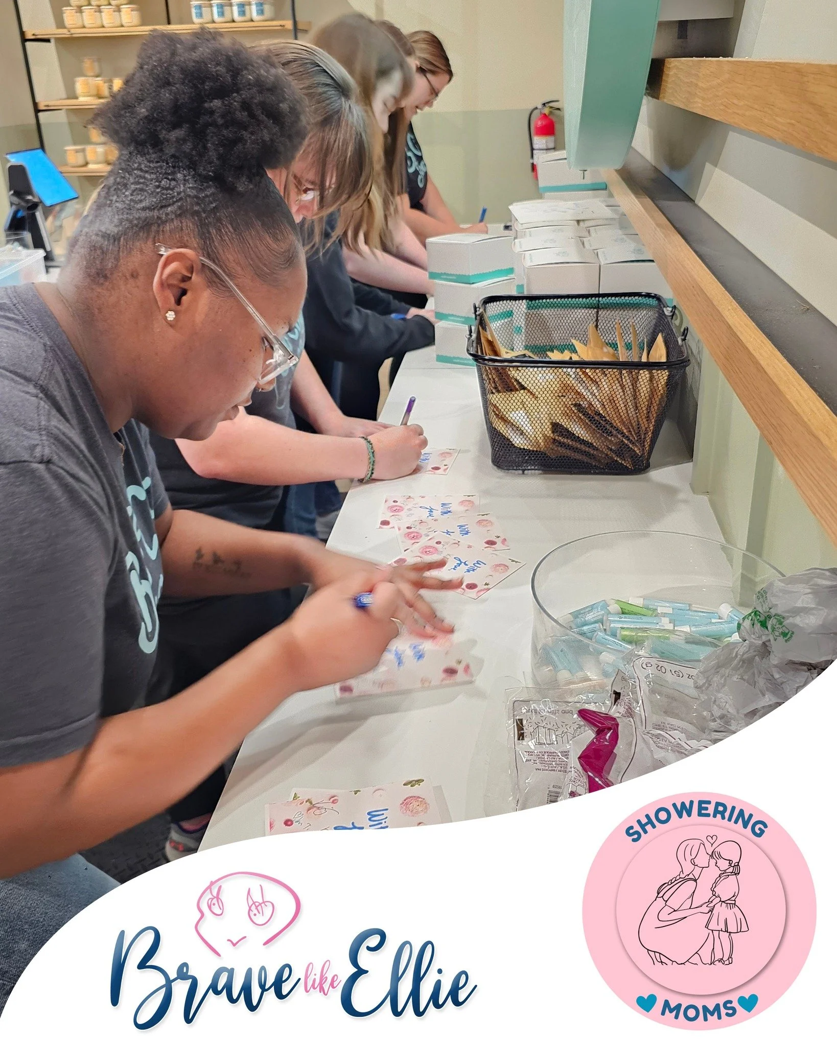 Today is the day! 💗✨
In just a few hours, we build Brave Boxes for Moms 💗

Would you consider donating or sharing? 💕
Help us fill every box with love 💝

Donate here: https://www.bravelikeellie.org/events/bloom2026
 💗