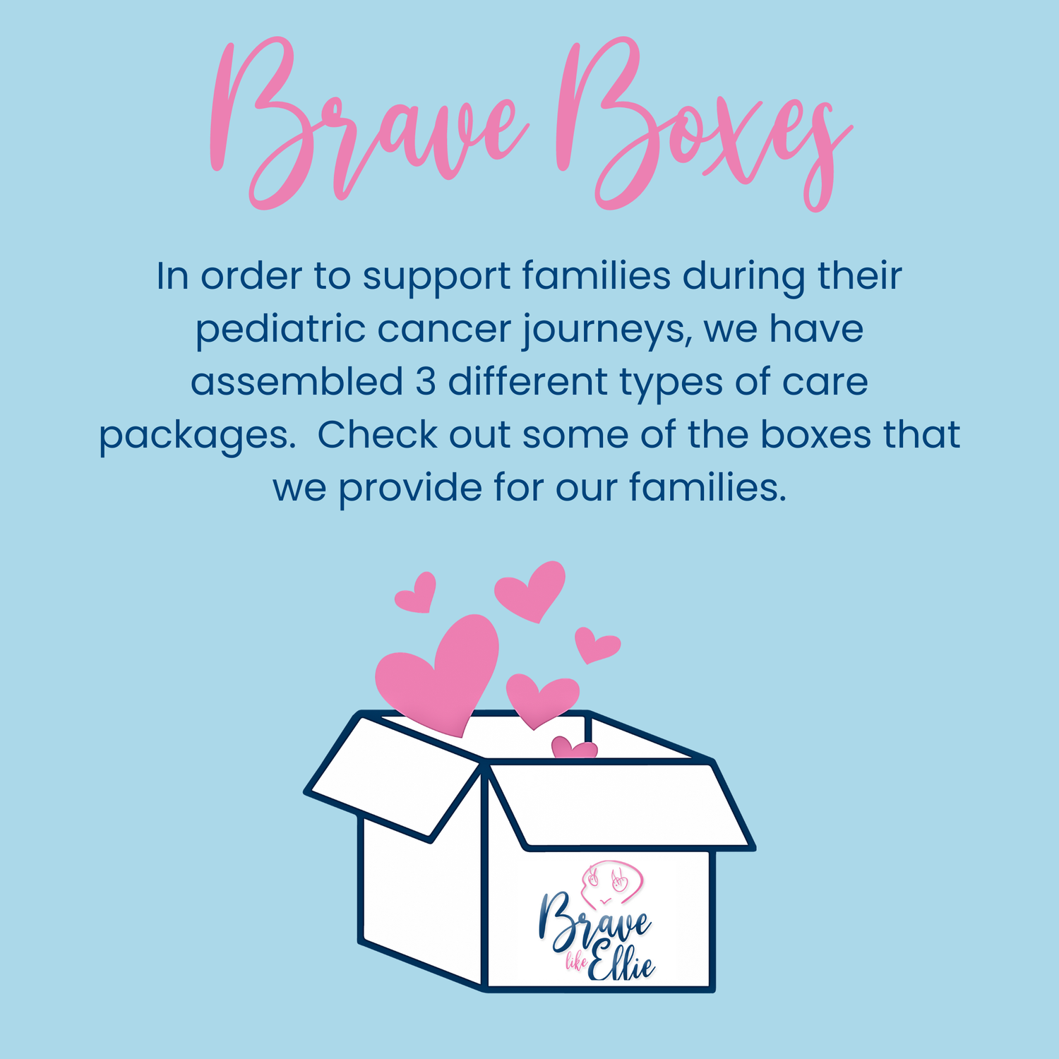 ABOUT BRAVE BOXES — Brave like Ellie