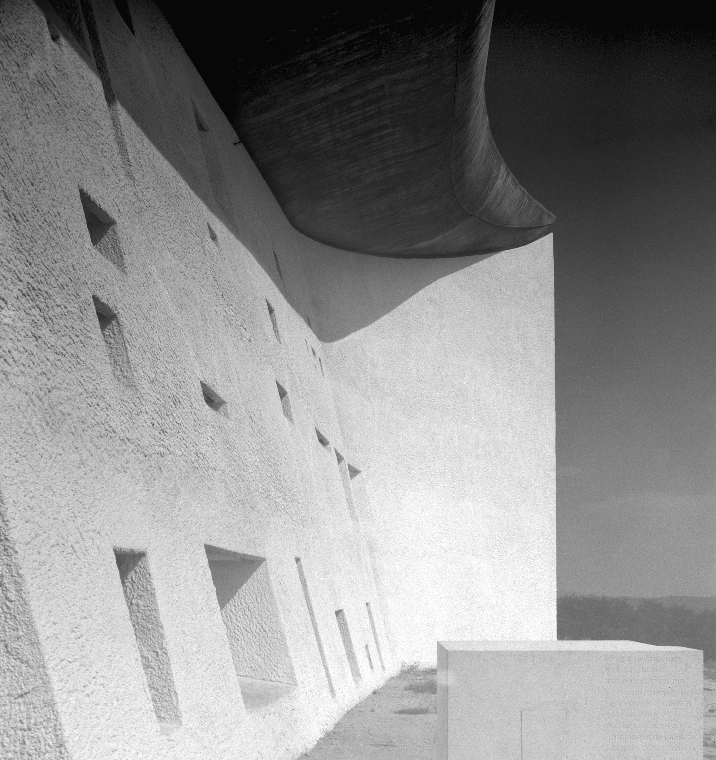 Notre Dame du Haut, Location: Ronchamp, France, Architect: Le Corbusier