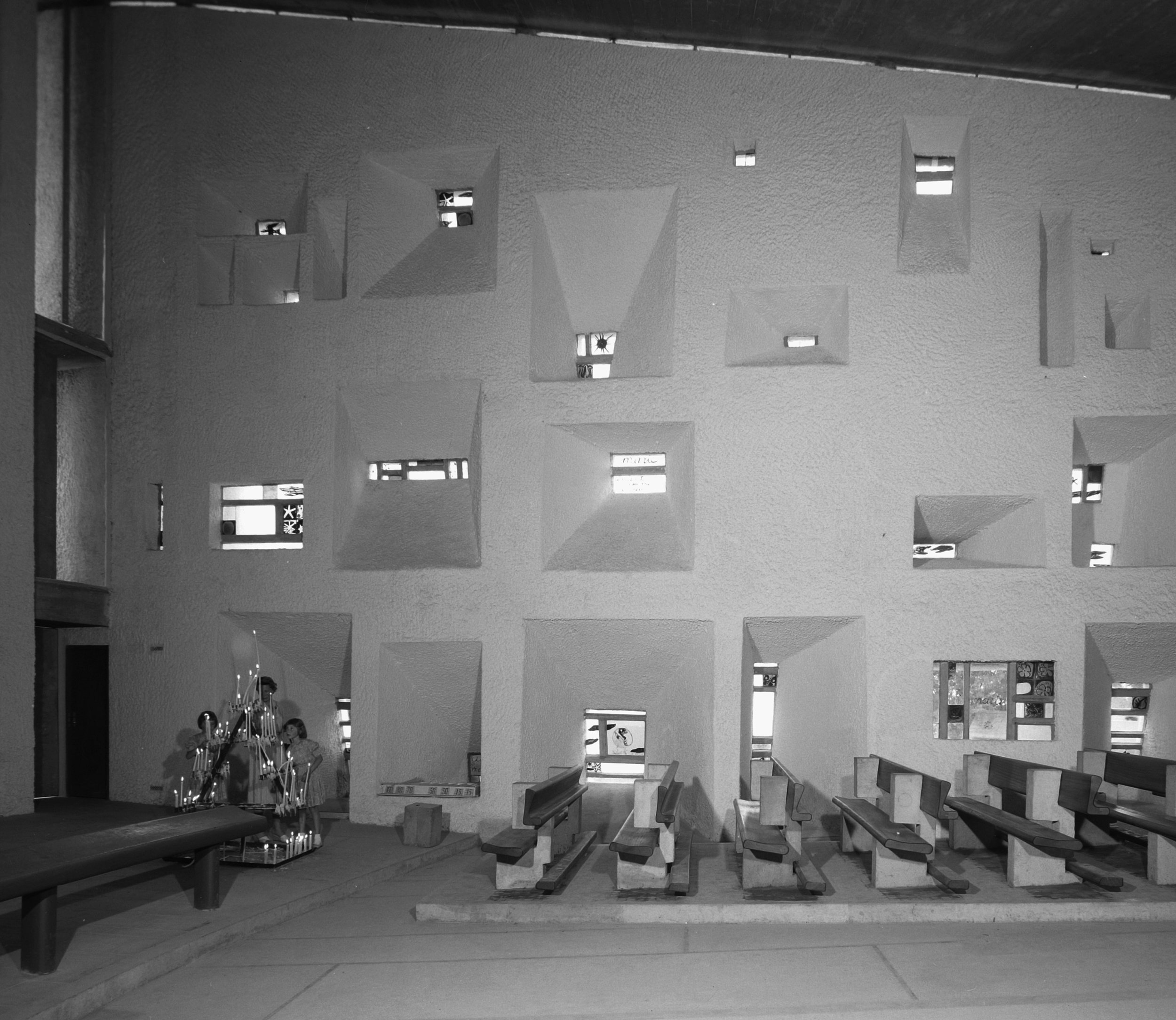Notre Dame du Haut, Location: Ronchamp, France, Architect: Le Corbusier