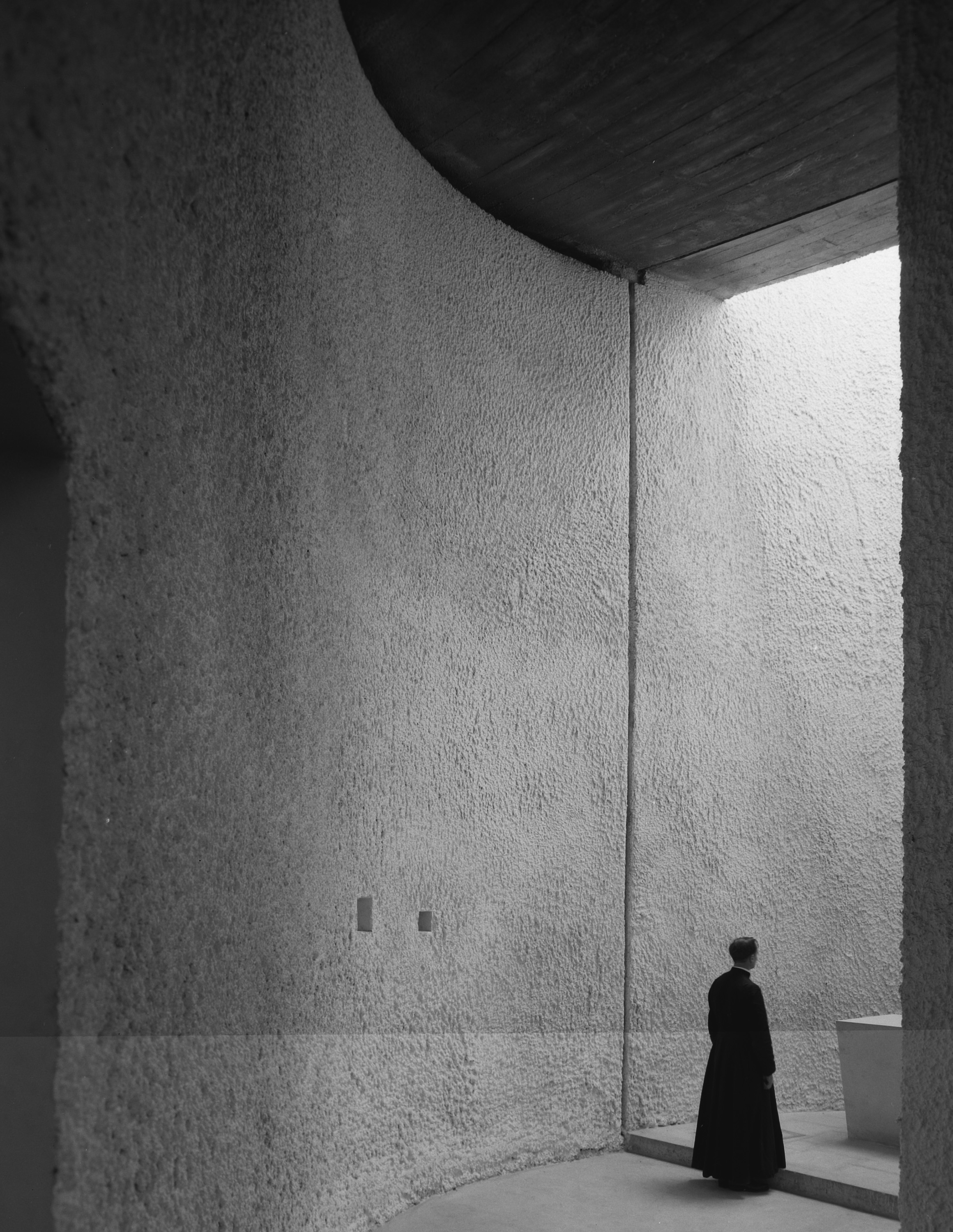 Notre Dame du Haut, Location: Ronchamp, France, Architect: Le Corbusier