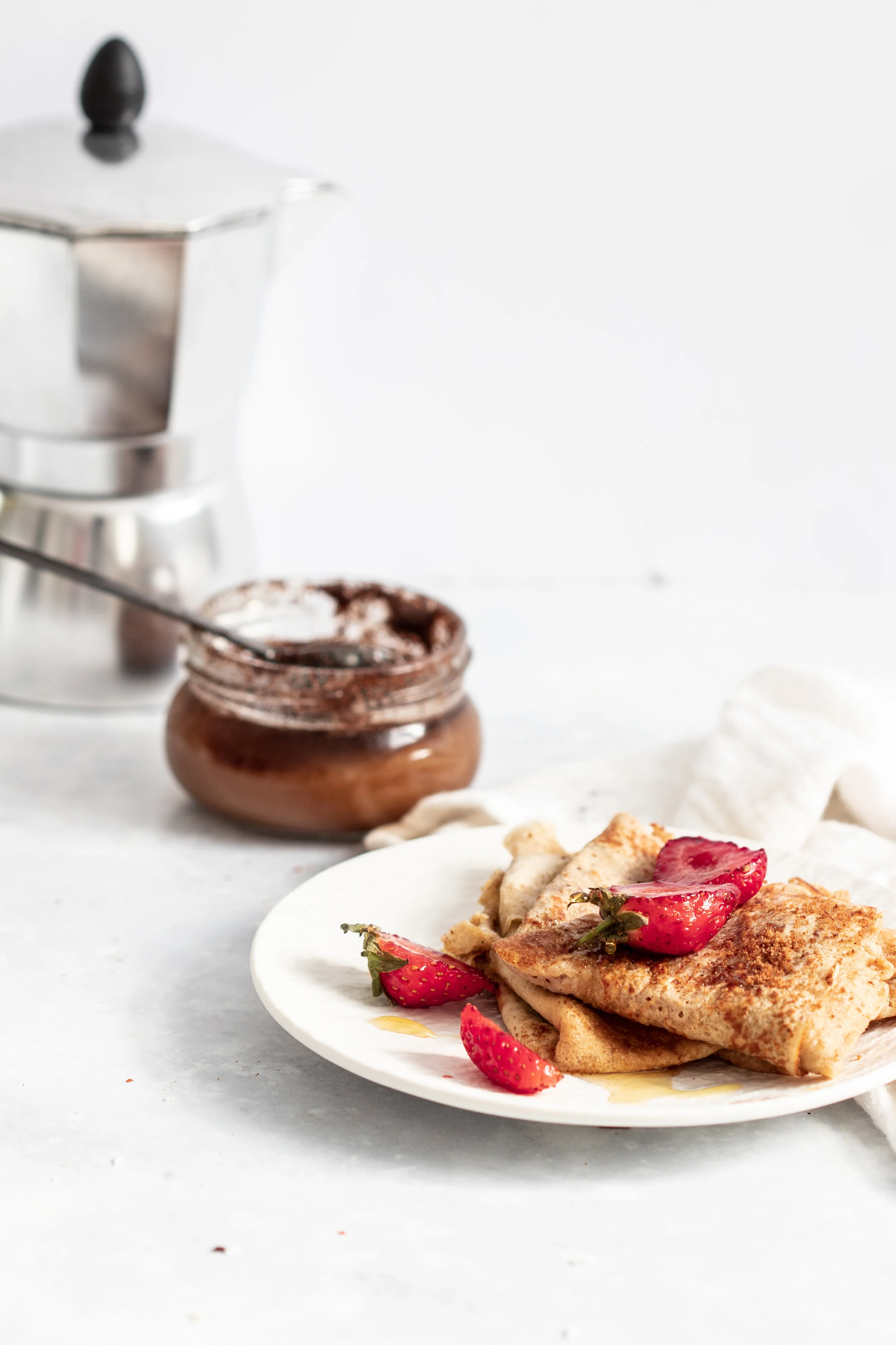 healthy Banana crepes