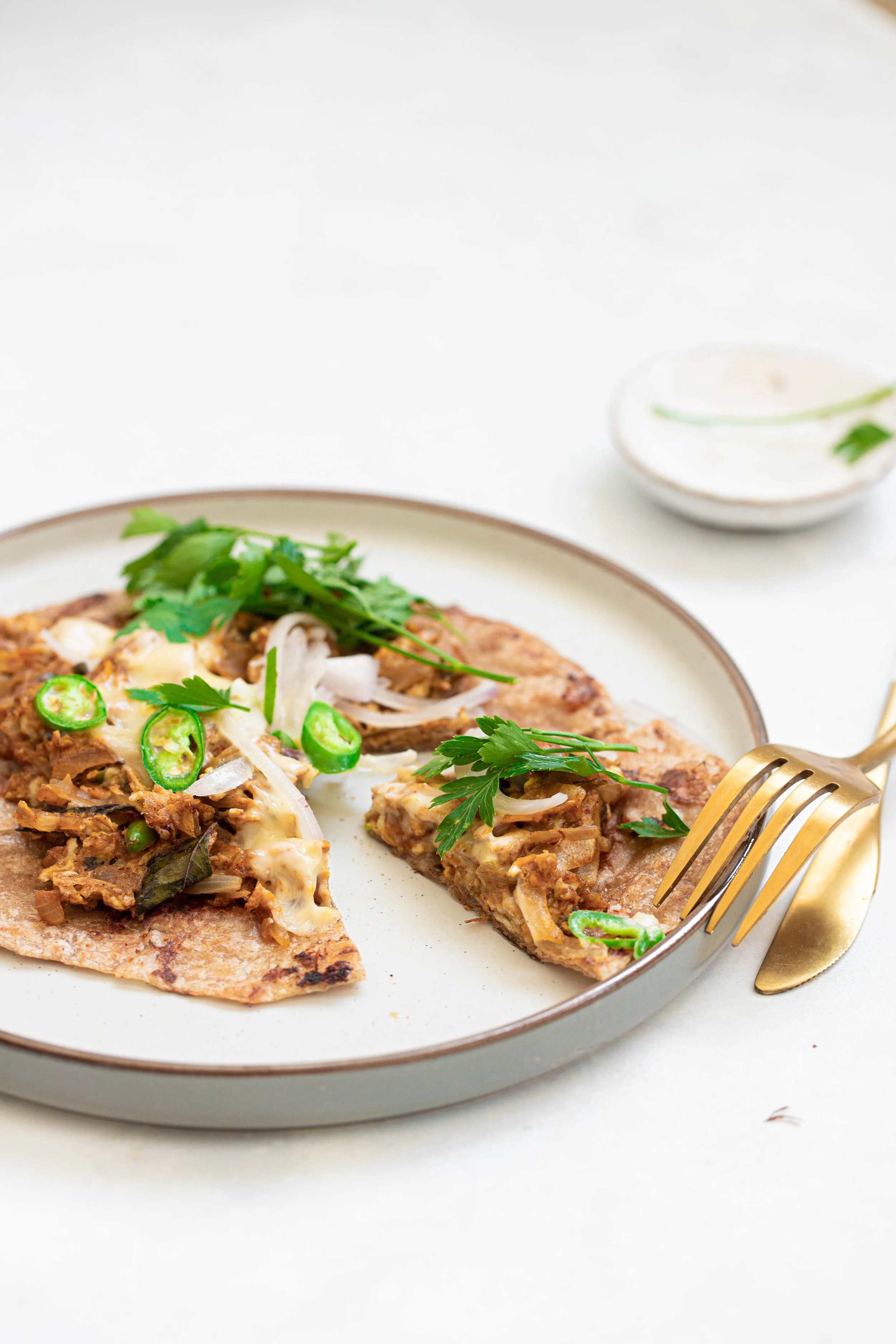 Spicy sri lankan style scrambled eggs ( seen sambola eggs)