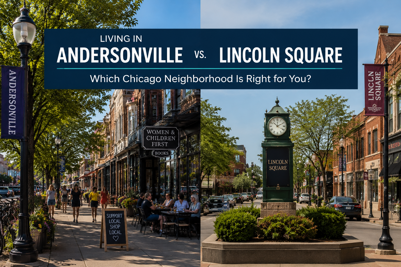 Living in Andersonville vs. Lincoln Square