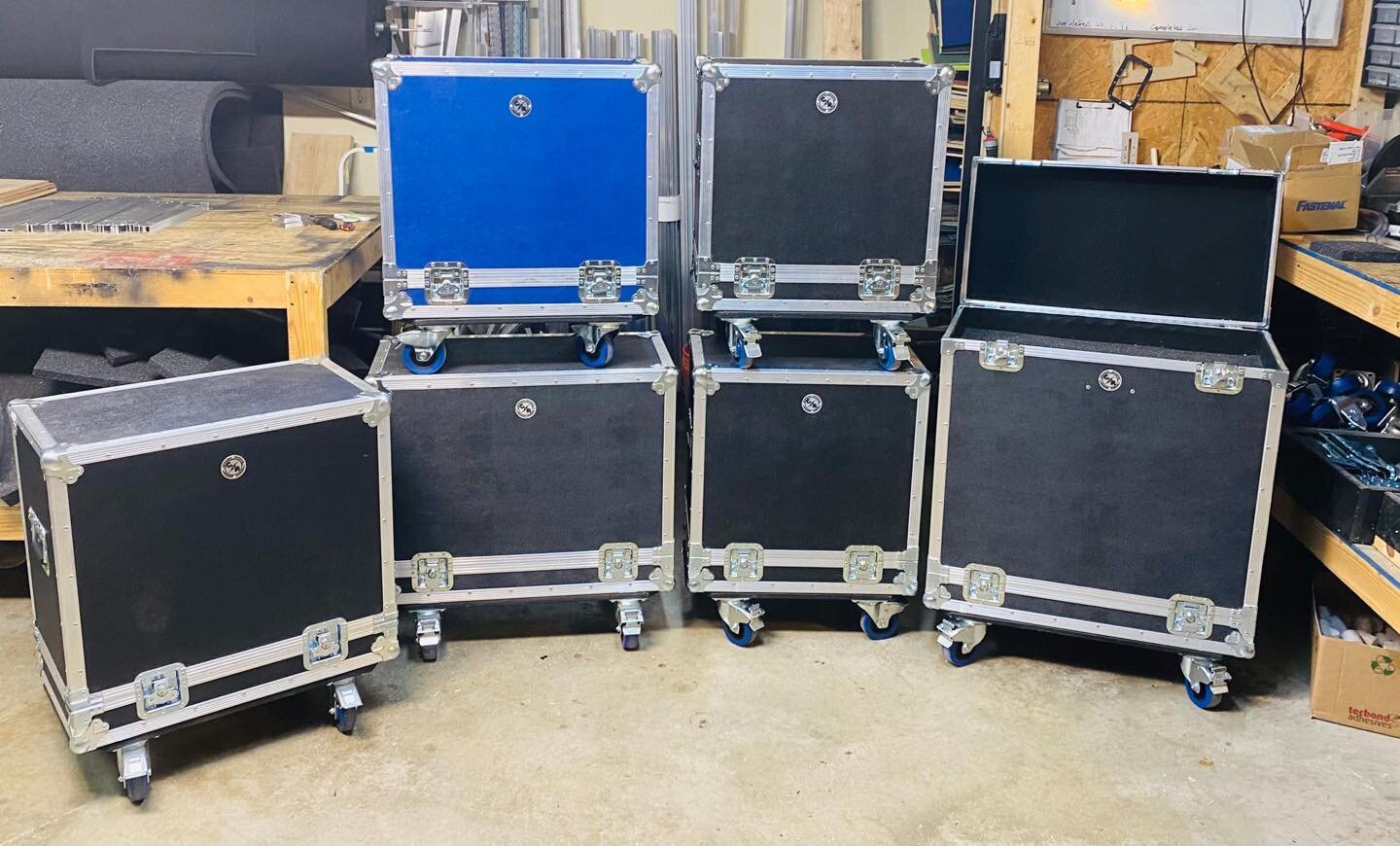 Amp Cases ready to go to their new owners