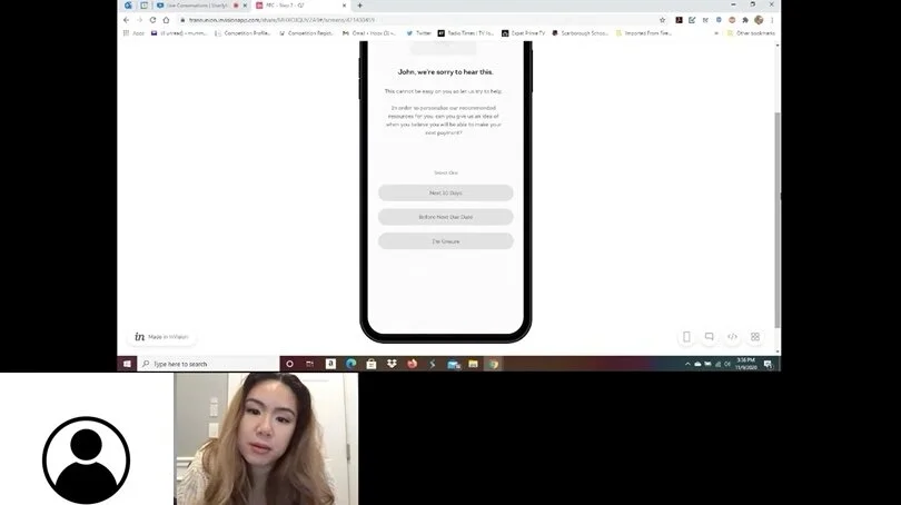 Recorded usability tests &amp; interviews 