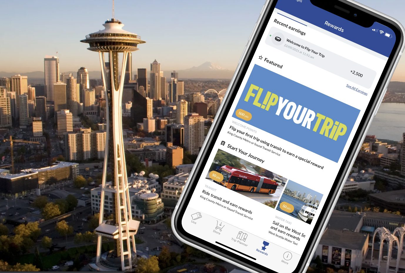 #FlipYourTrip with Transit GO Rewards