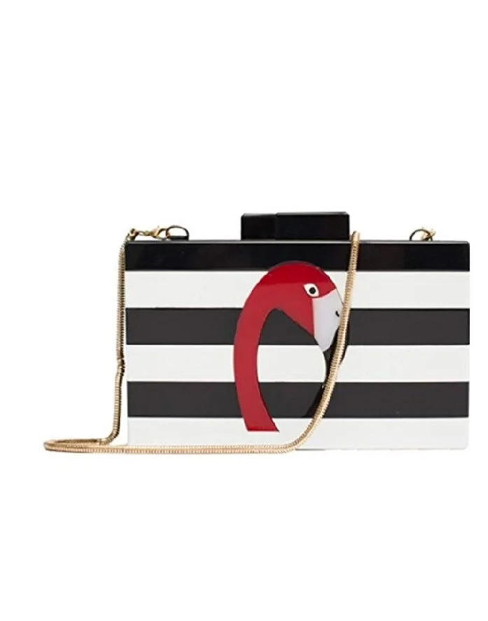 Flamingo clutch
