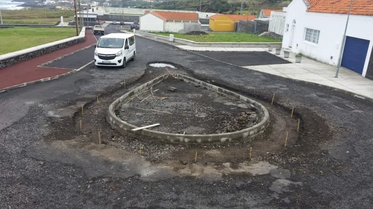 Trabalhos de Requalificação do Lugar das Pedras Negras (Sertão)