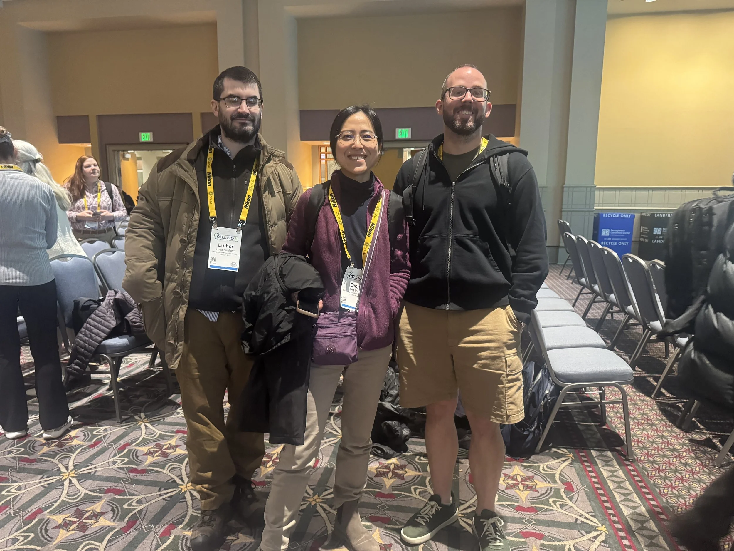 Lab Reunion with Qing at ASCB
