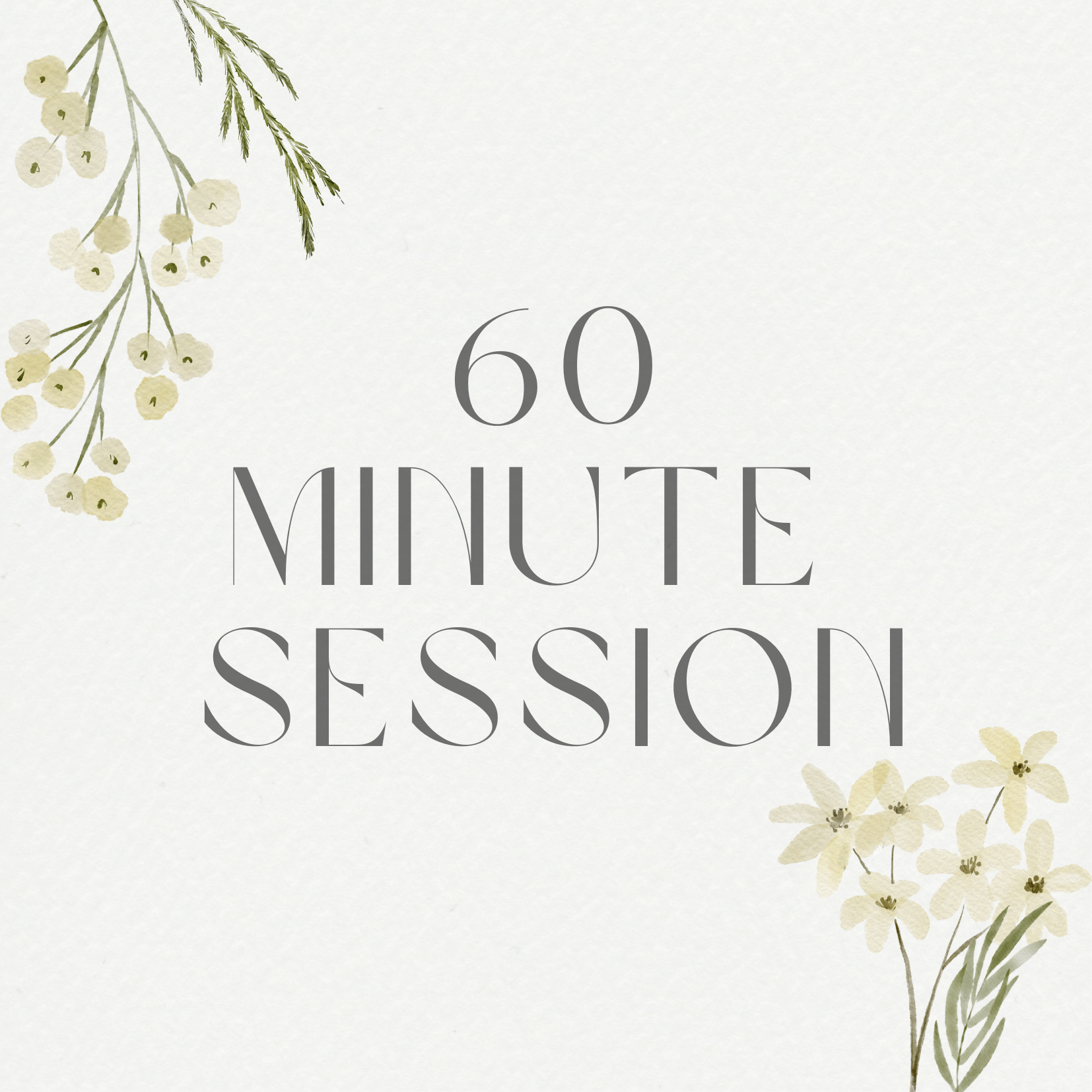 Full Session - 60 minutes Gift Certificate