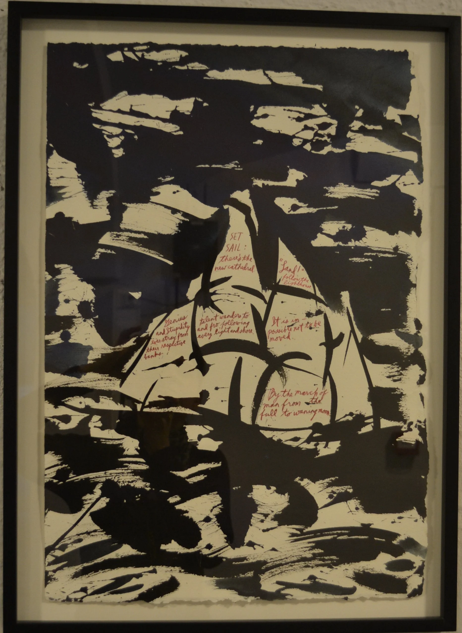 Pettibon Raymond_o.T.(Set sail-There's)_photo AW_GR3.JPG