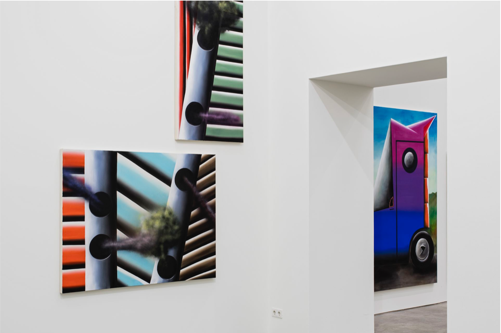 Installation view 'Stau', Sprüth Magers, Berlin, 2015. (Copy)