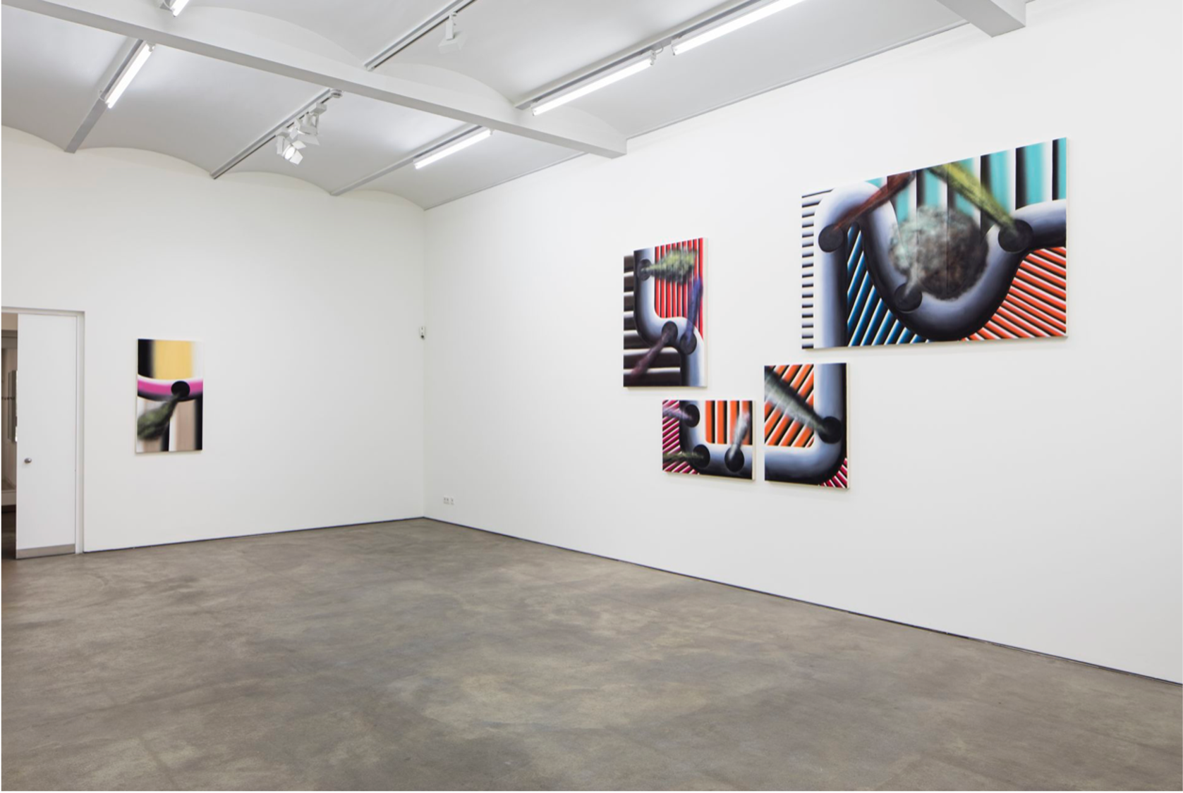 Installation view 'Stau', Sprüth Magers, Berlin, 2015. (Copy)