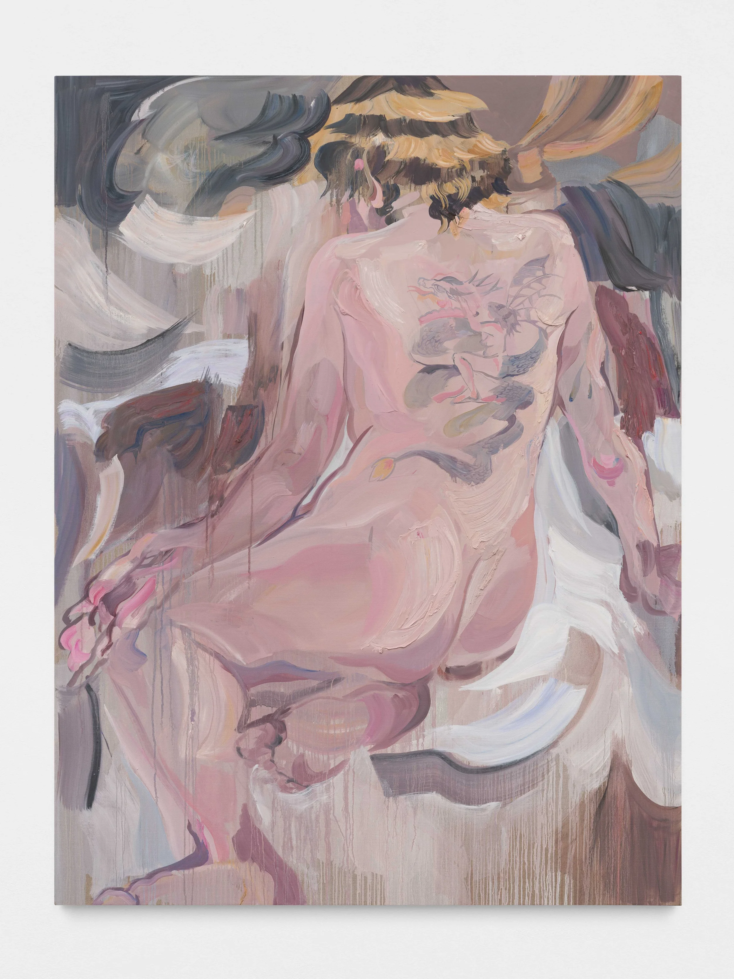 Michi, 2026, oil on canvas, 189 × 143 × 4.5 cm (Copy)