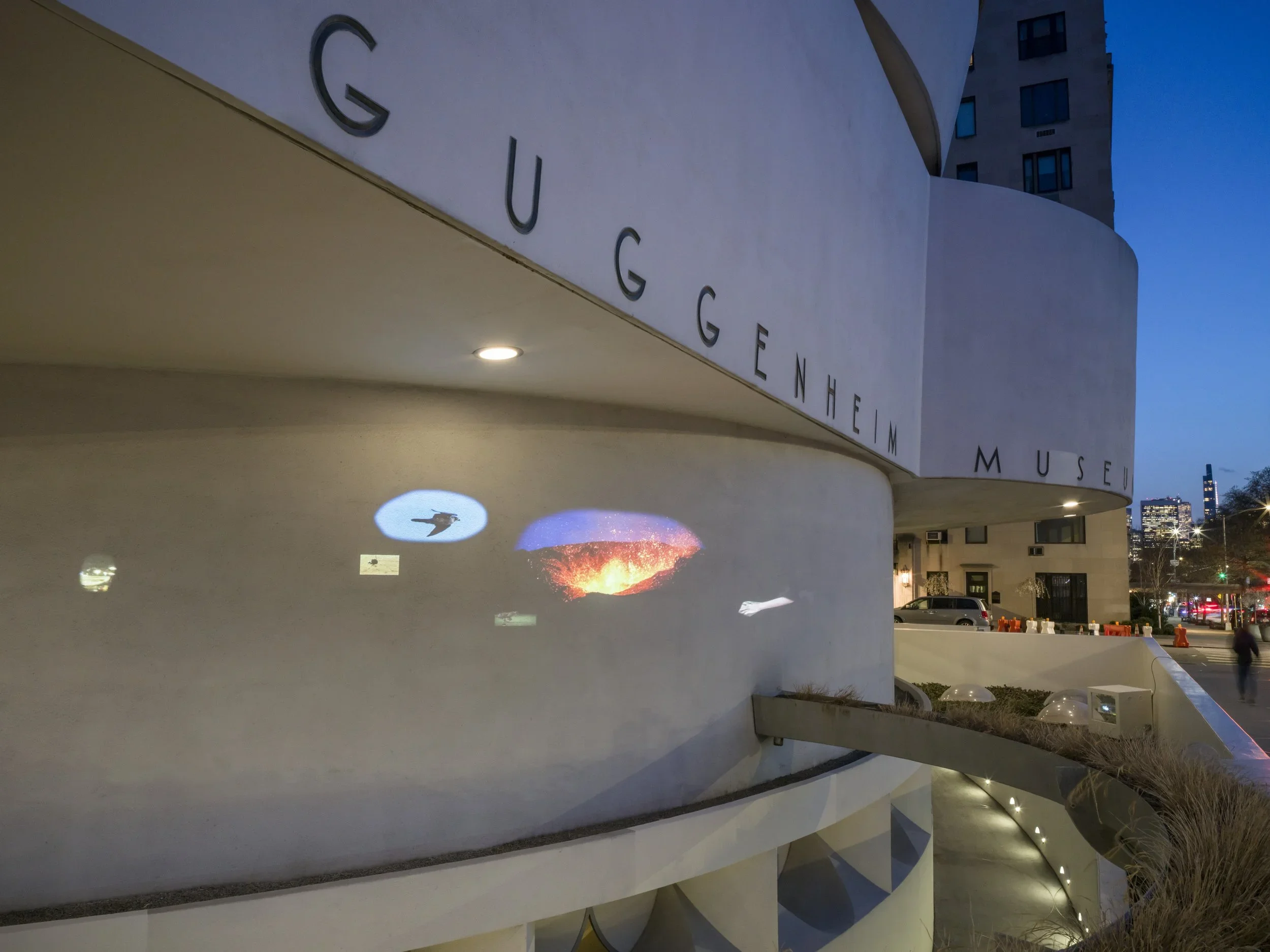 2023, The Moon’s Gravity Causes the Ocean’s Tides, Guggenheim Museum (Copy)