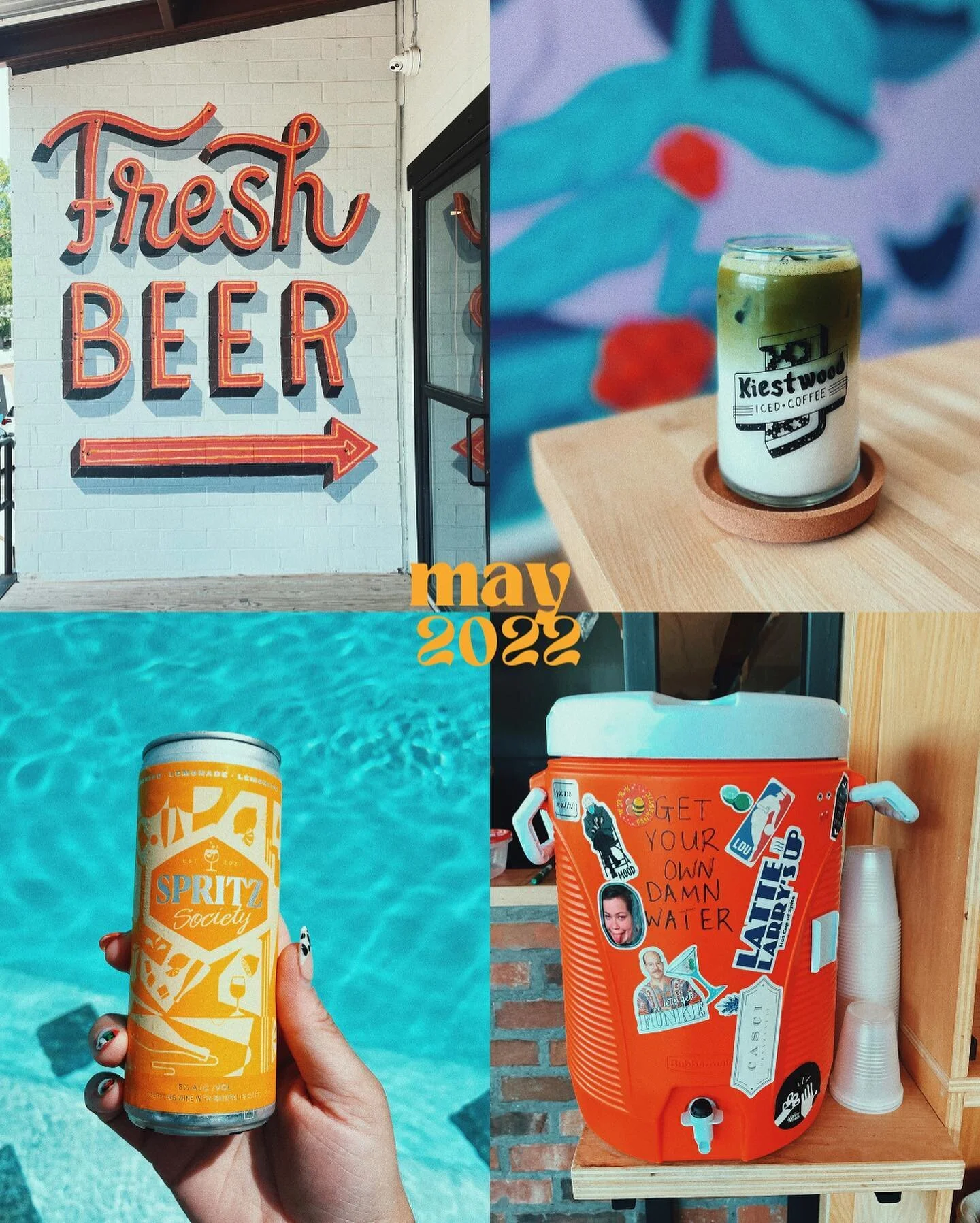 may 2022: the month i truly channeled my inner beverage girlie :-)