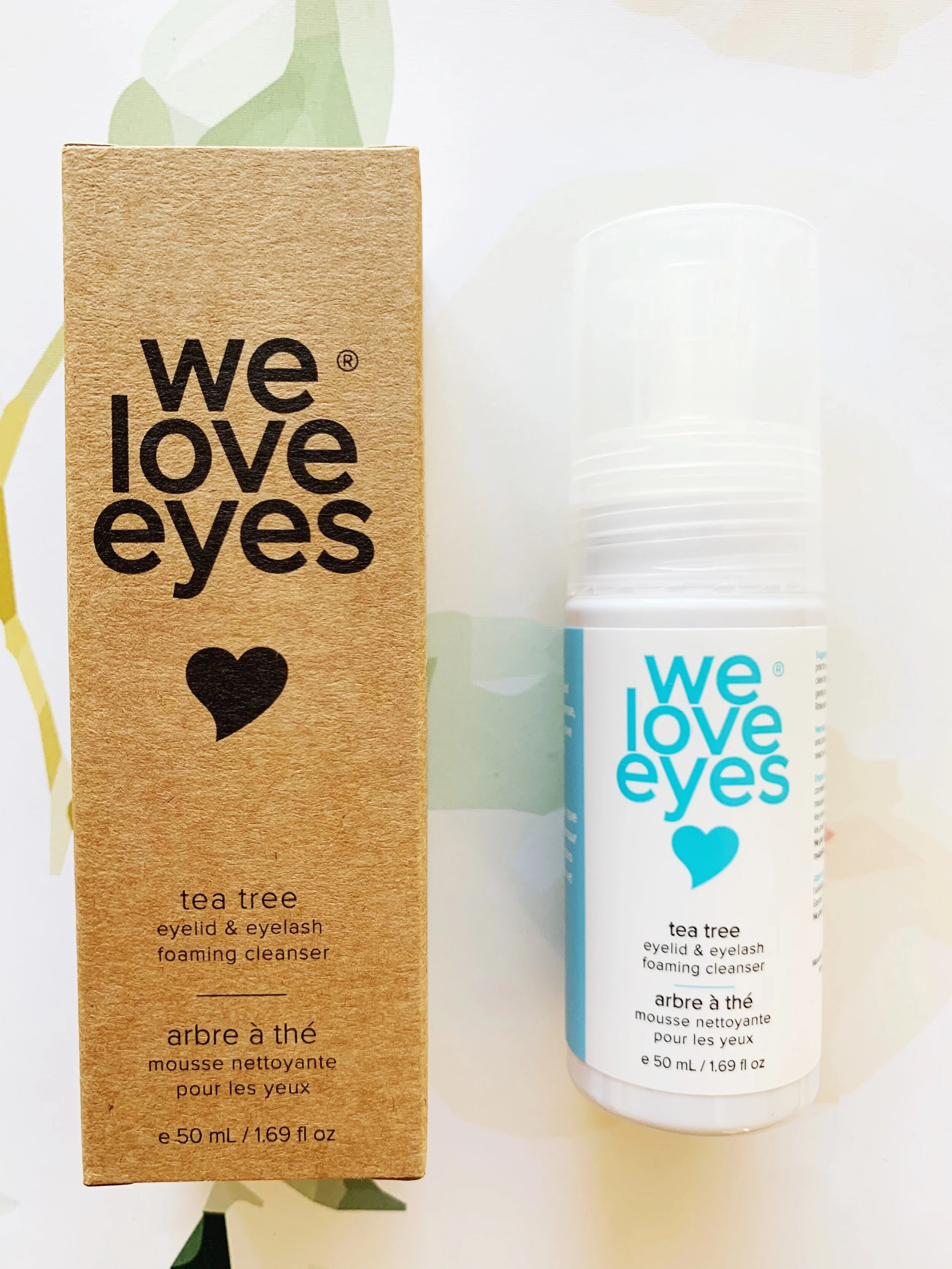 tea tree eyelid foaming cleanser