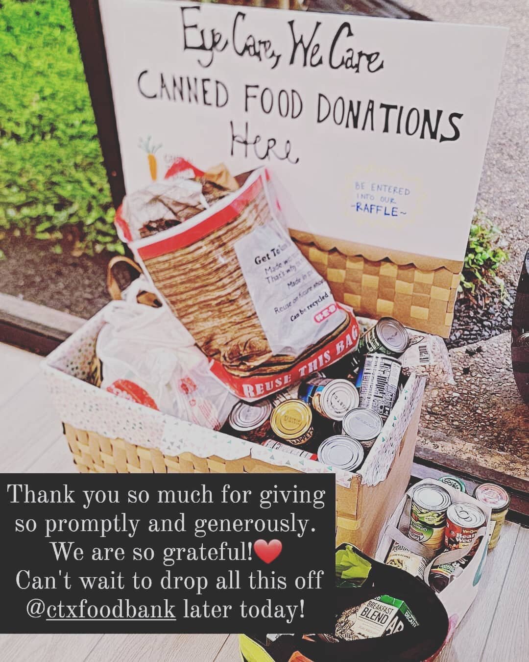 We are so impressed with the generosity of our patients and community! Thank you so much for your donations.  Because of the amazing response, we are going to continue collecting items into next week.

So if you couldn't make it by this week, then yo