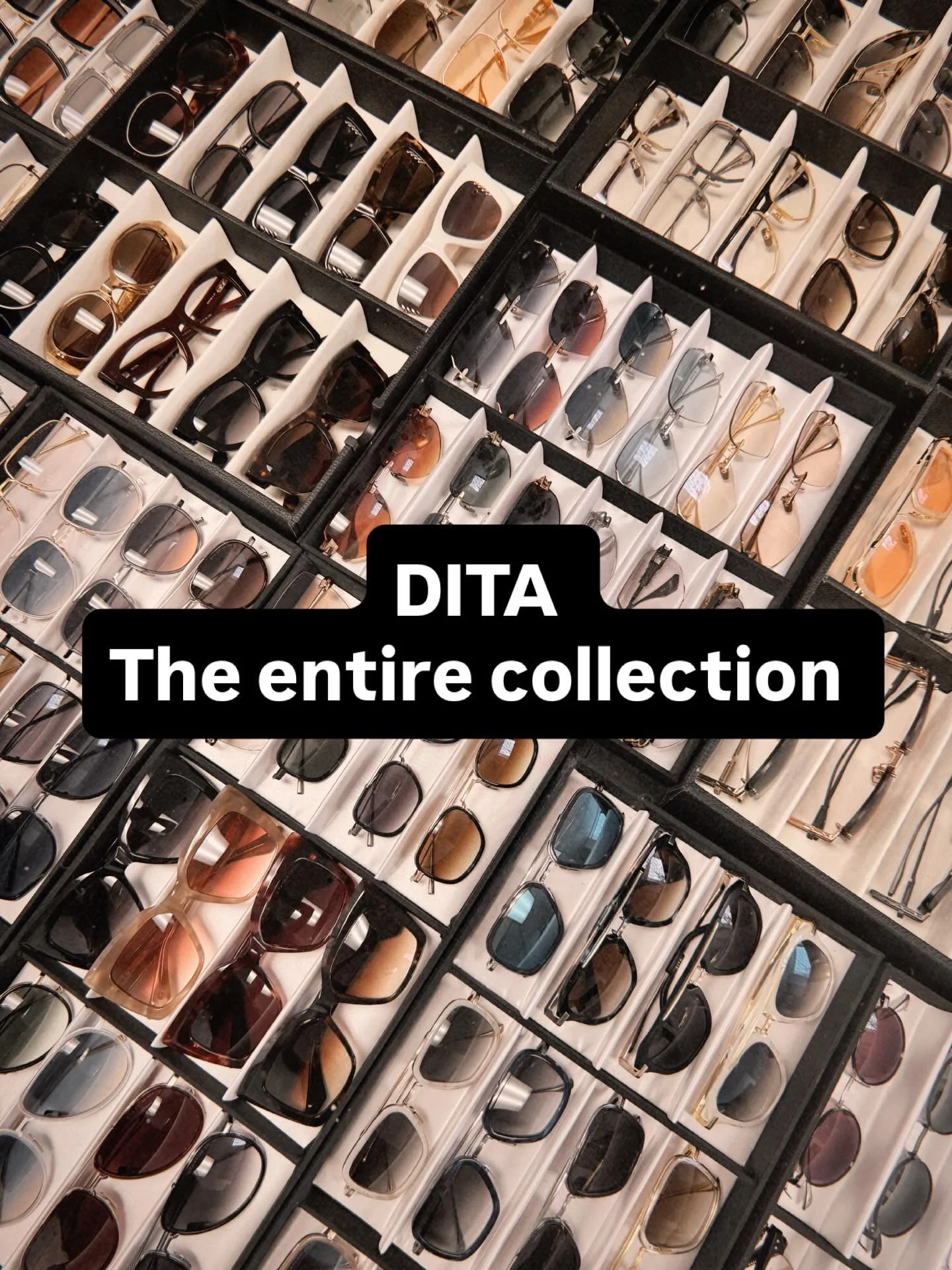 DITA Eyewear Event at Jackman Eye THIS FRIDAY!! 

Known for exceptional craftsmanship, Japanese titanium, and bold luxury design, DITA frames are more than eyewear&mdash;they&rsquo;re optical jewelry.

For a limited time, we&rsquo;ll have an expanded