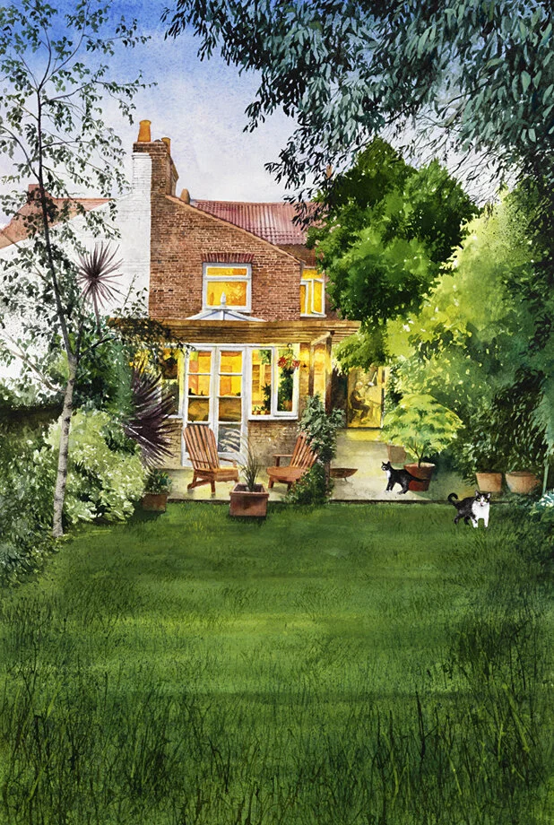  Watercolour, gouache &amp; collage on paper 