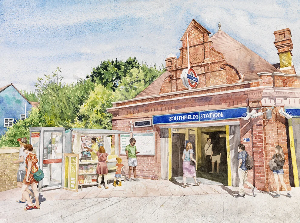  Watercolour on paper 