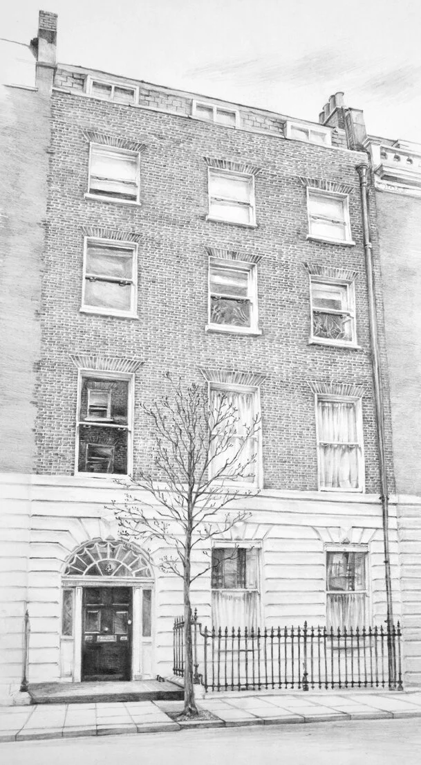  Graphite on paper, 39 x 21.5 cm 